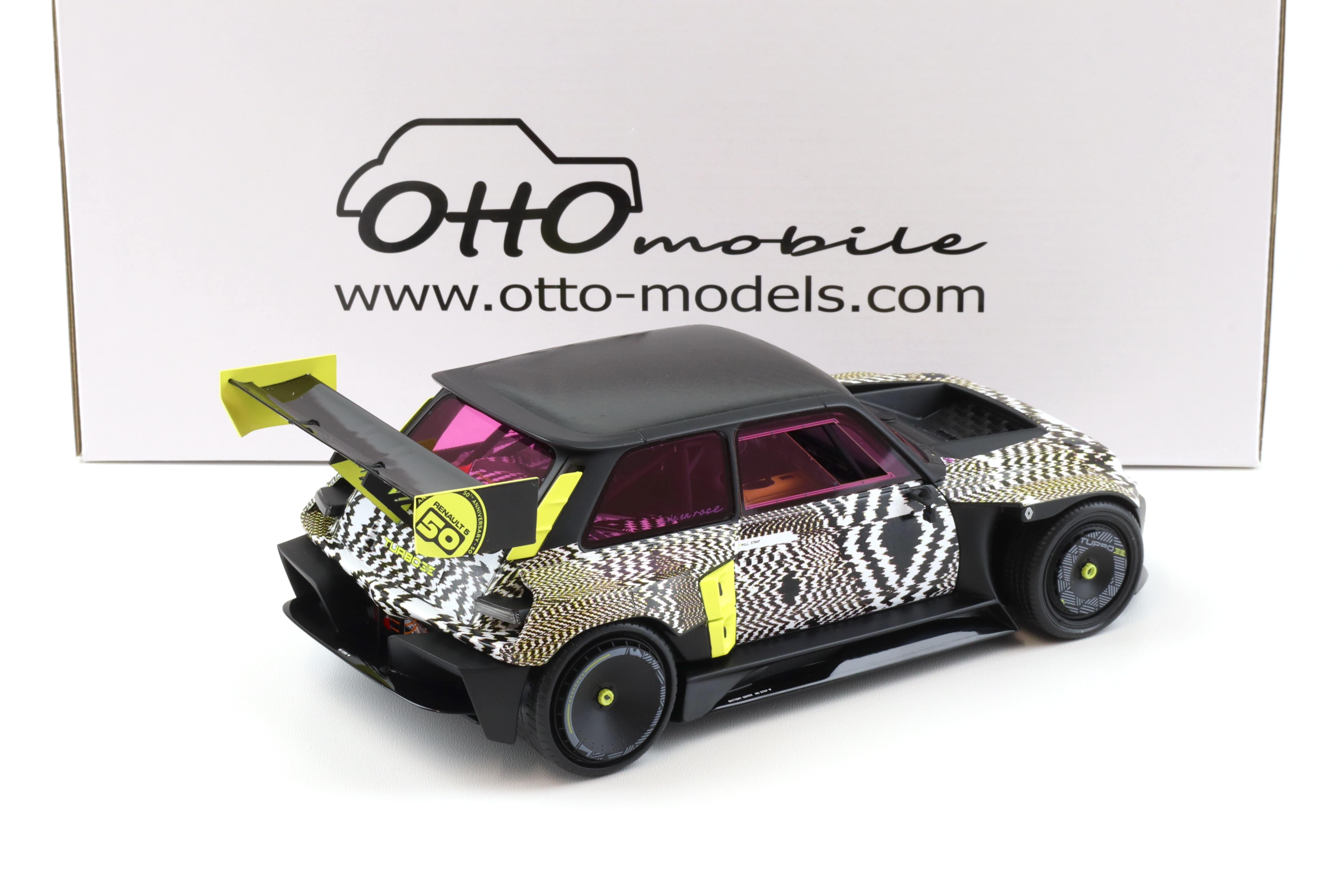 1:18 OTTO mobile OT447 Renault 5 Turbo 3E 2022 black 