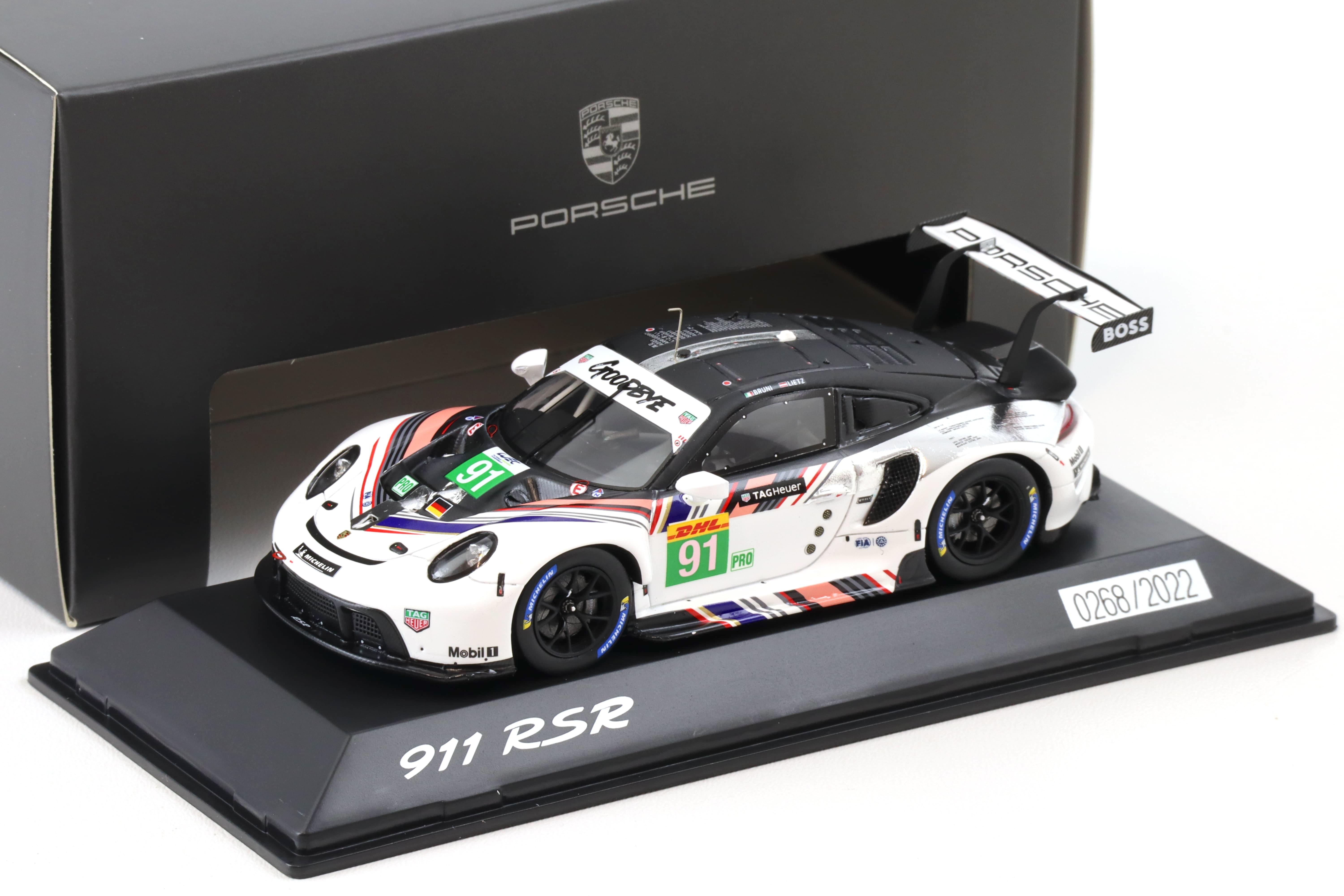 1:43 Spark Porsche 911 (991) RSR #91 WEC Finale 2022 Last Race Goodbye WAP DEALER