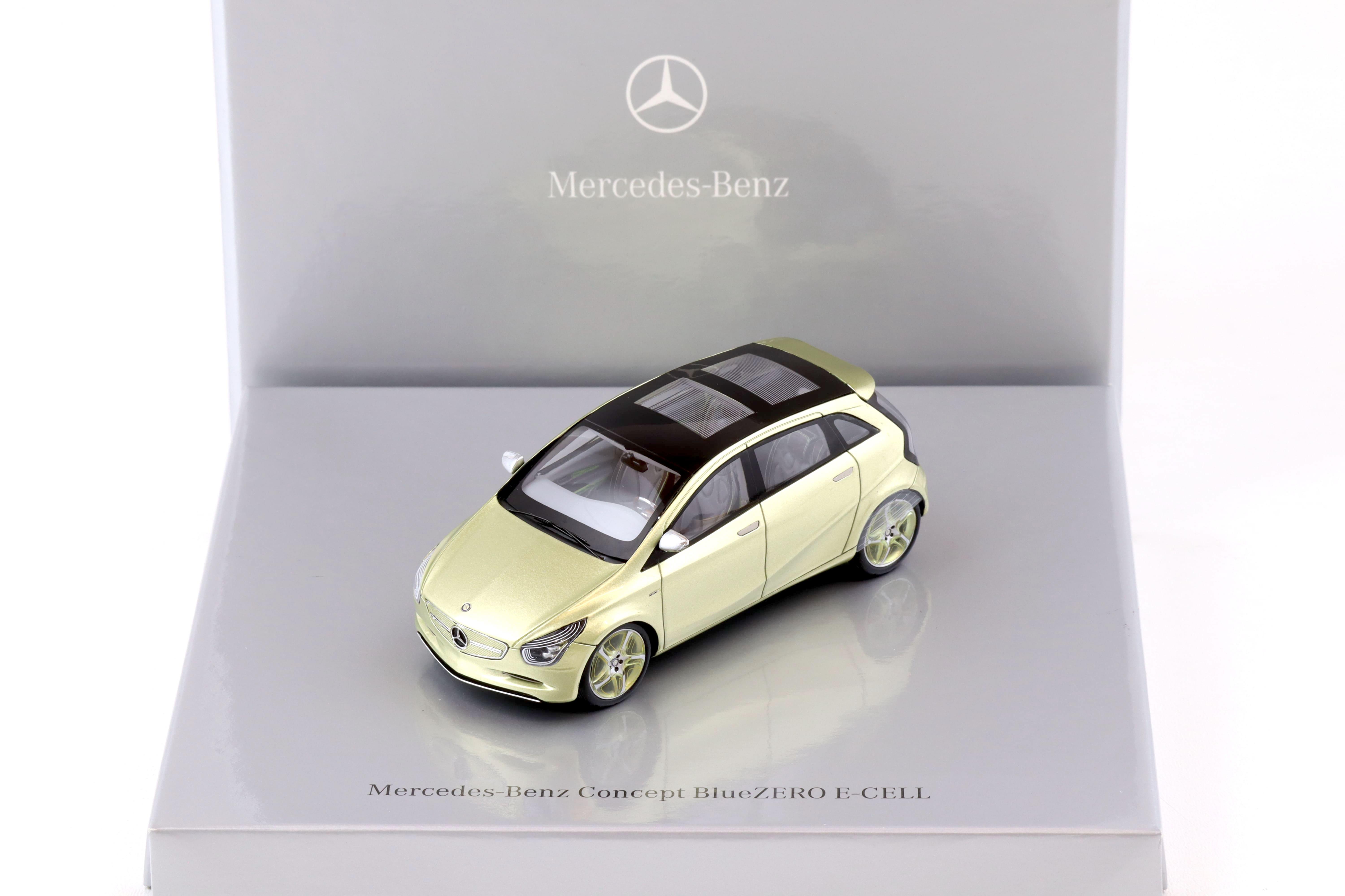1:43 Spark Mercedes Concept BlueZERO E-CELL Heliodur green DEALER VERSION