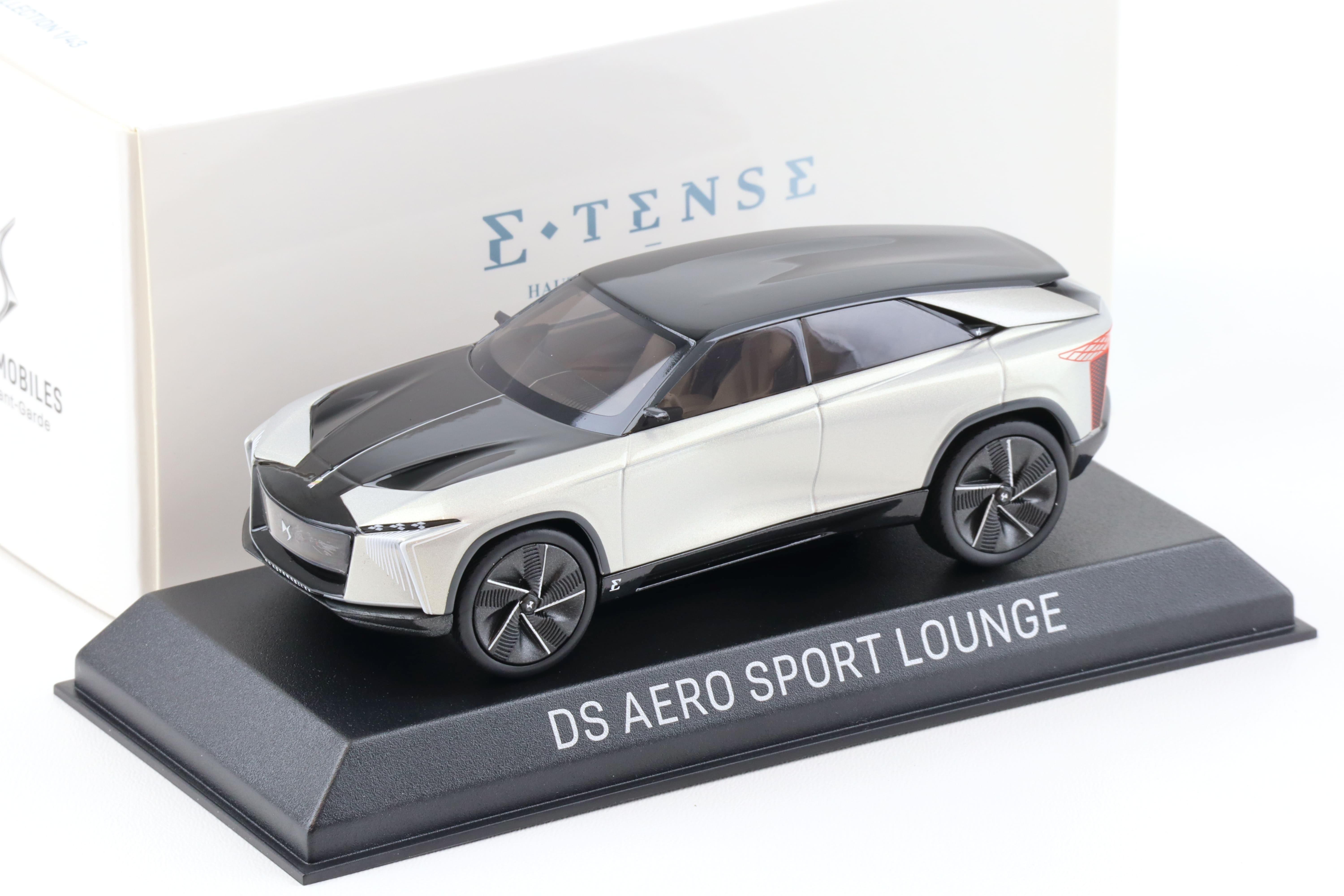 1:43 Norev Citroen DS AERO Sport Lounge silver/black 2020 DEALER VERSION
