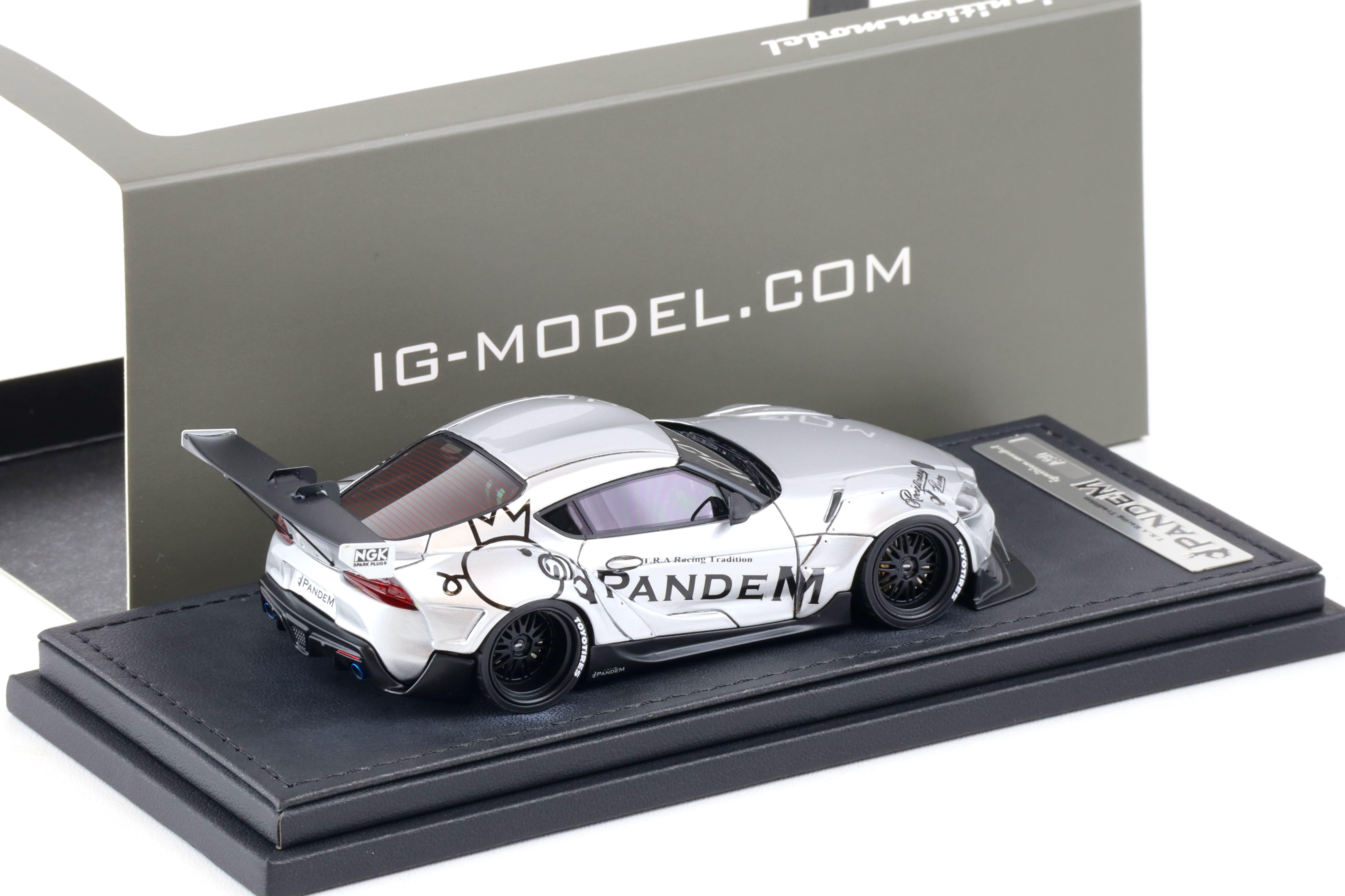 1:43 Ignition Model IG2146 Toyota Pandem Supra A90 silver/ black