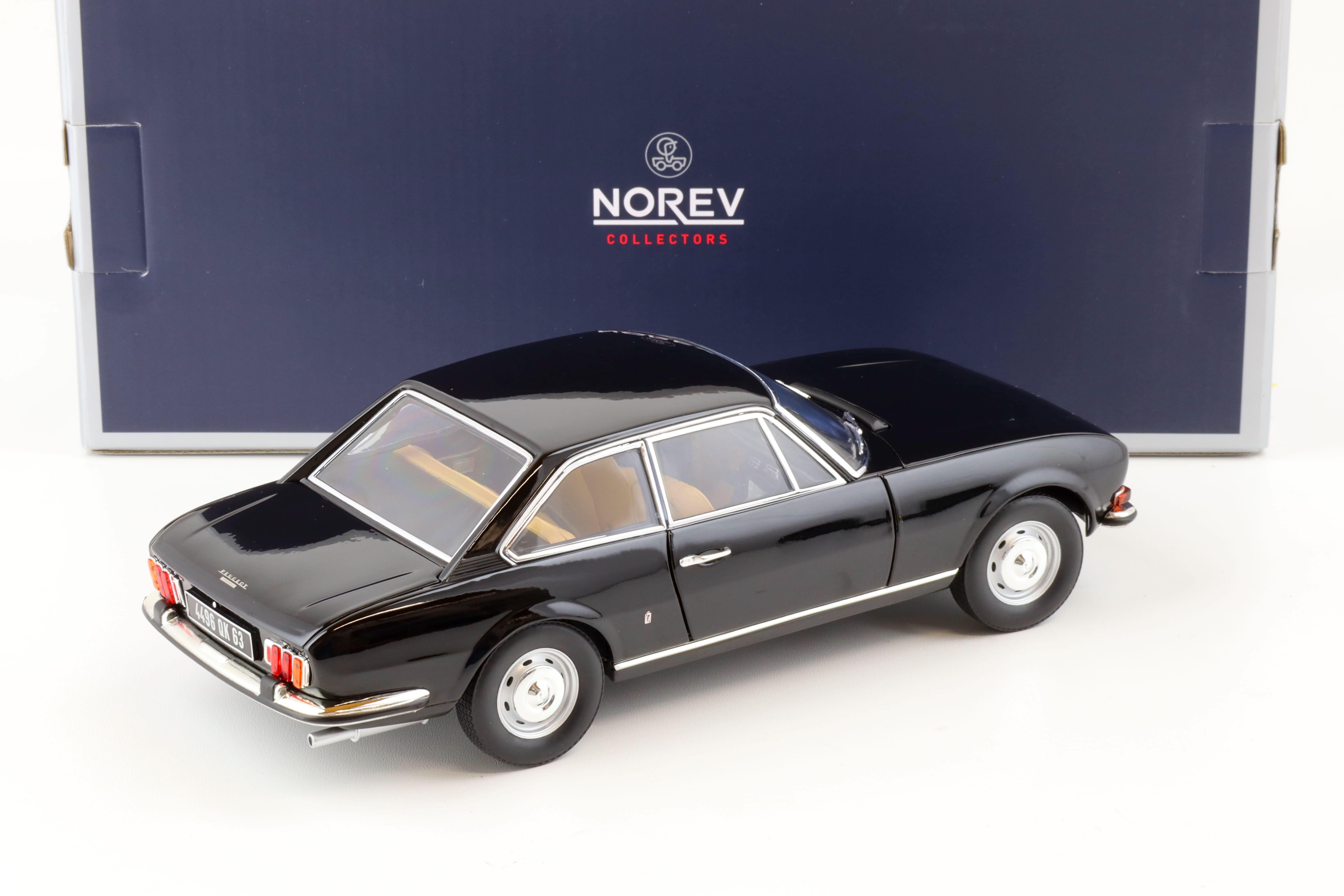 1:18 Norev Peugeot 504 Coupe 1972 black/ beige 184816