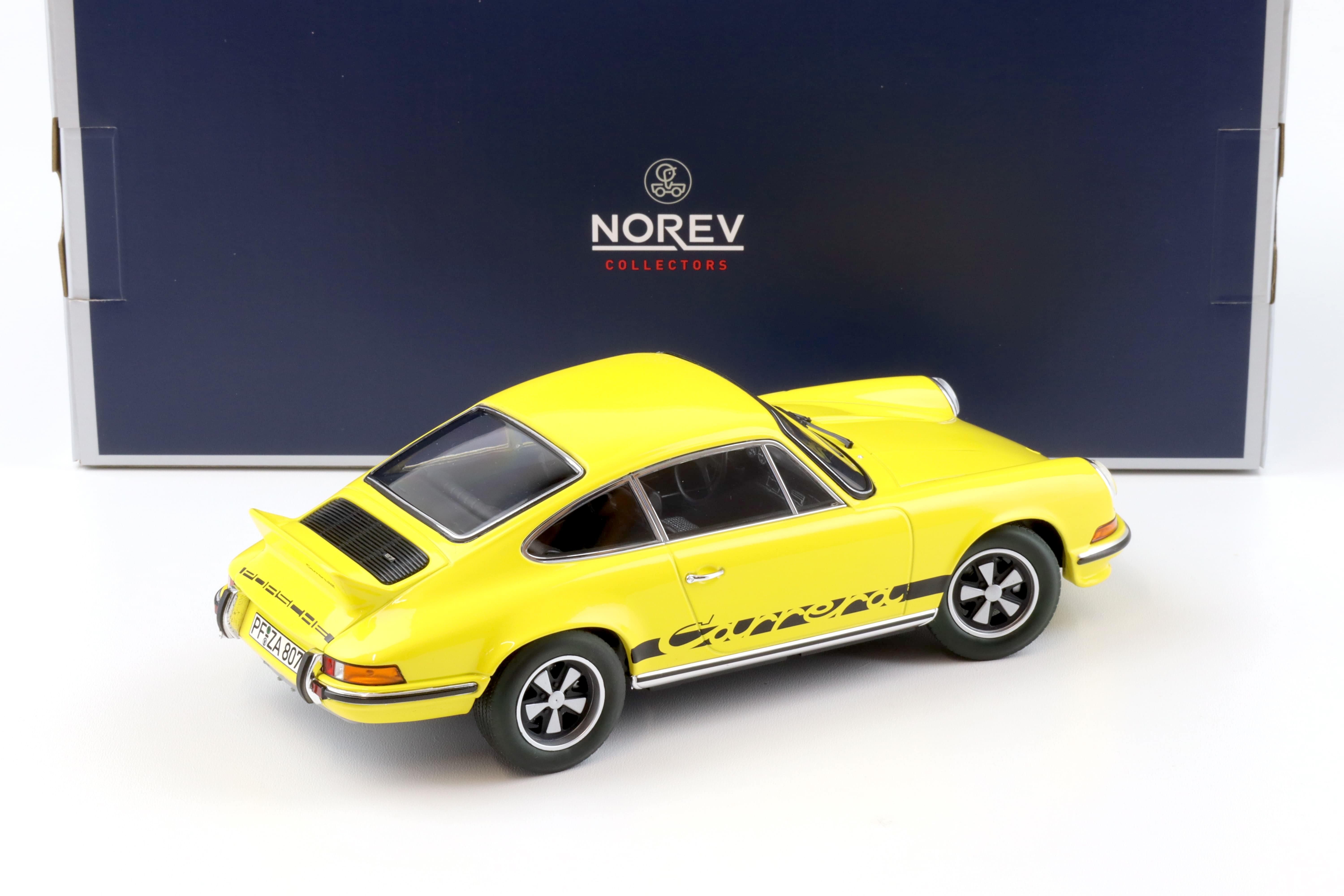 1:18 Norev Porsche 911 Carrera RS Touring 1973 yellow/ black 187638