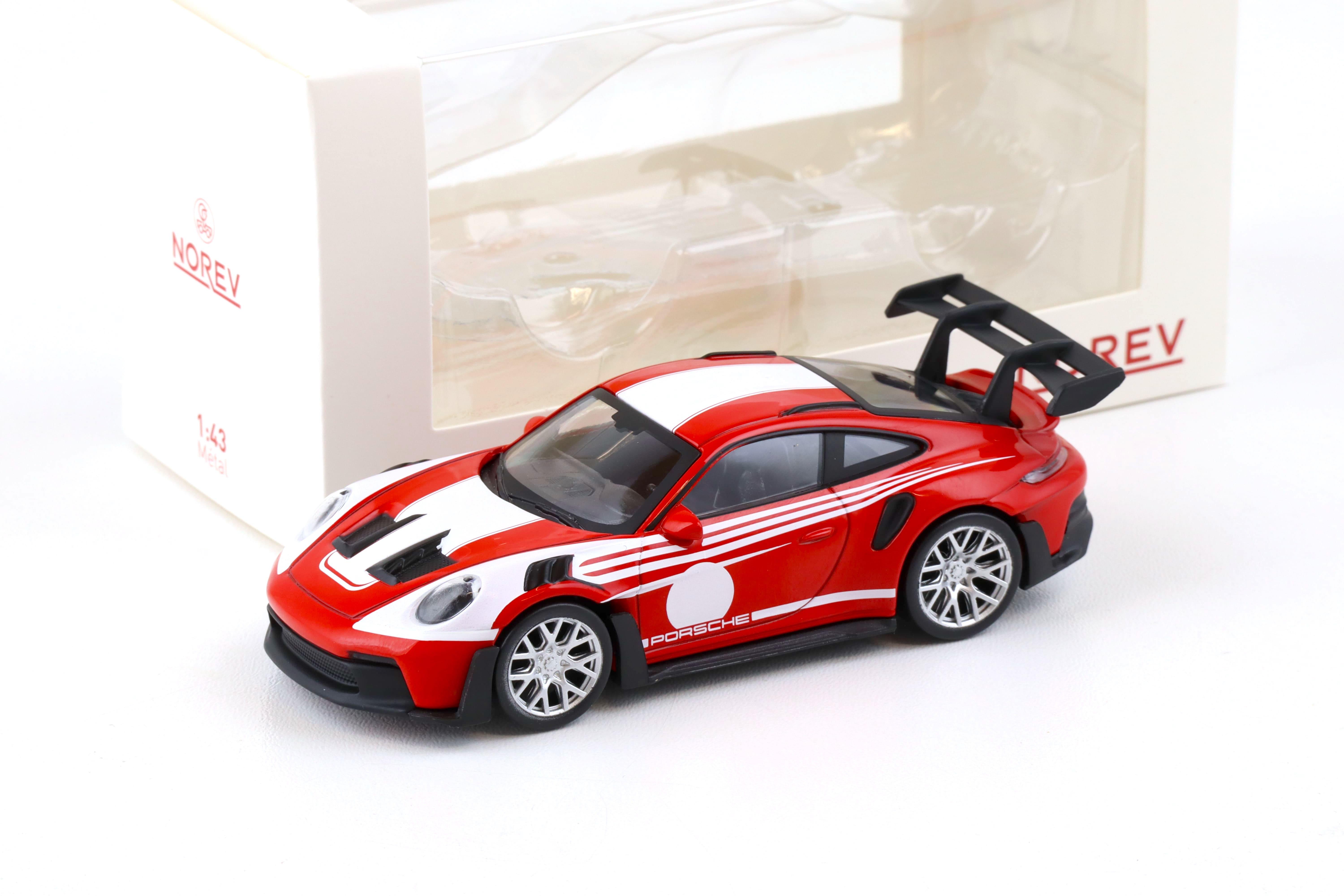 Porsche 911 GT3 RS 2022 Red Salzburg Jet-car 1:43