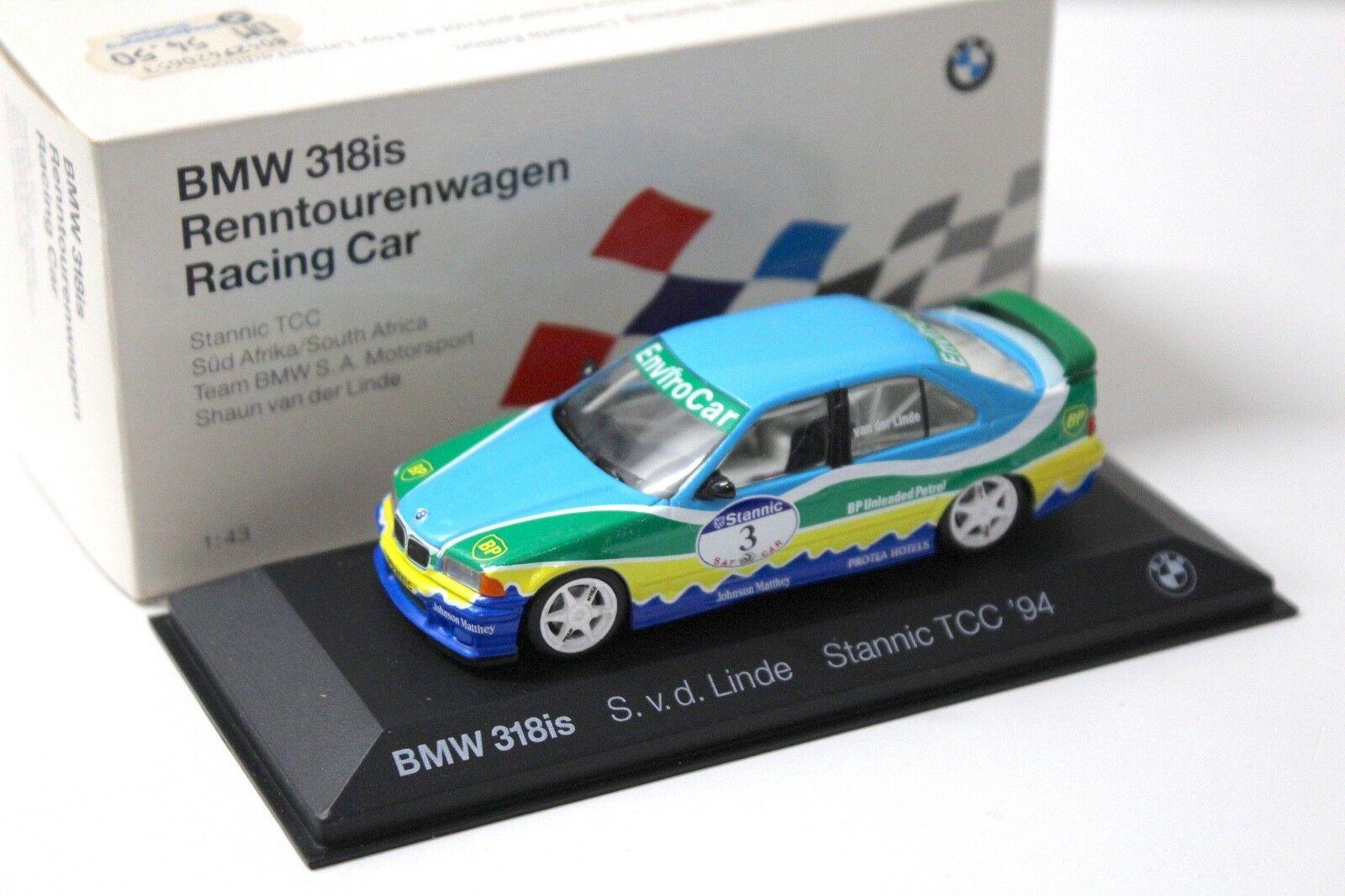 1:43 Minichamps BMW 318is Stannic TCC '94 #3 DEALER VERSION