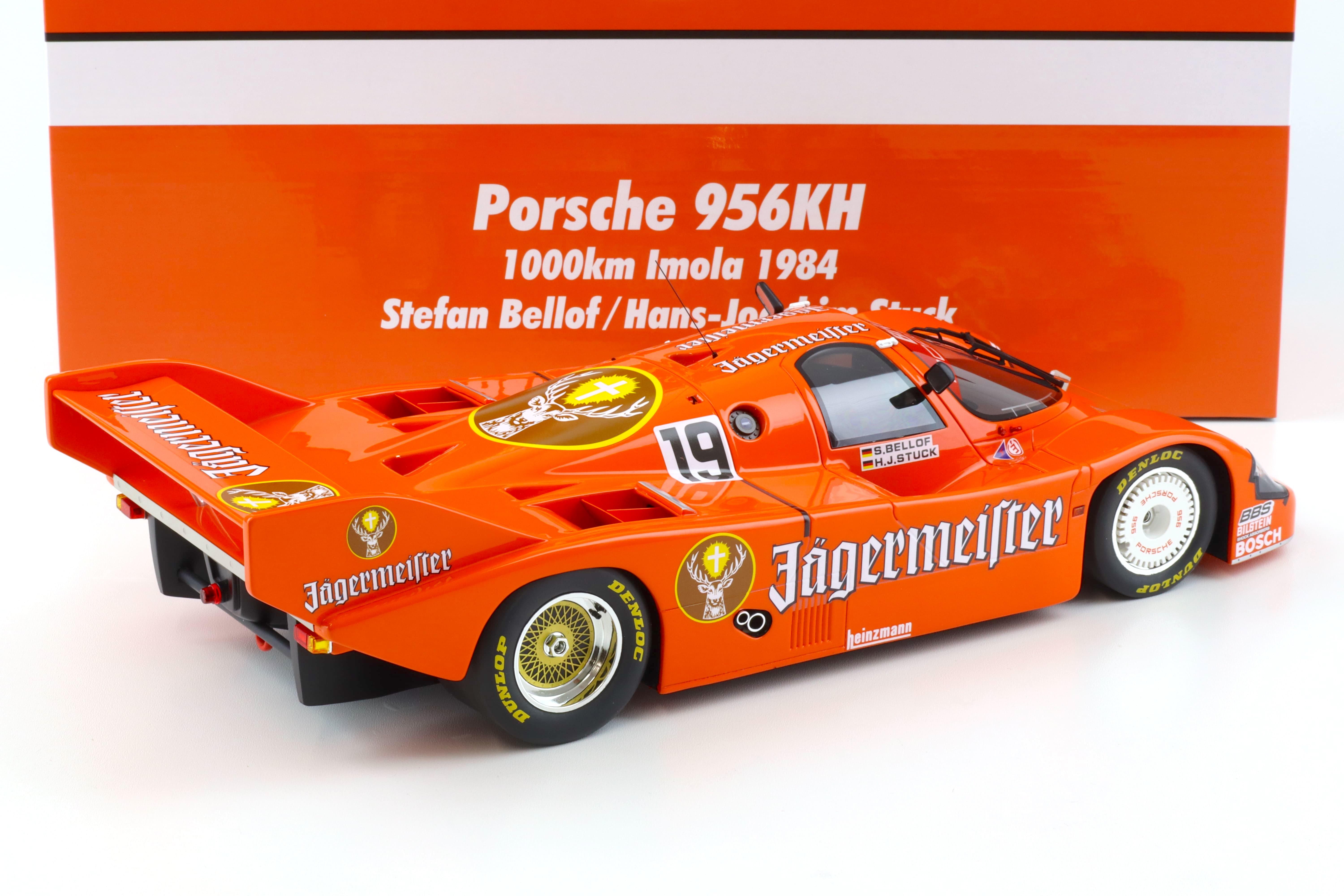 1:12 WERK83 Porsche 956 KH Jägermeister #19 Winner 1000km Imola 1984 Stuck/Bellof