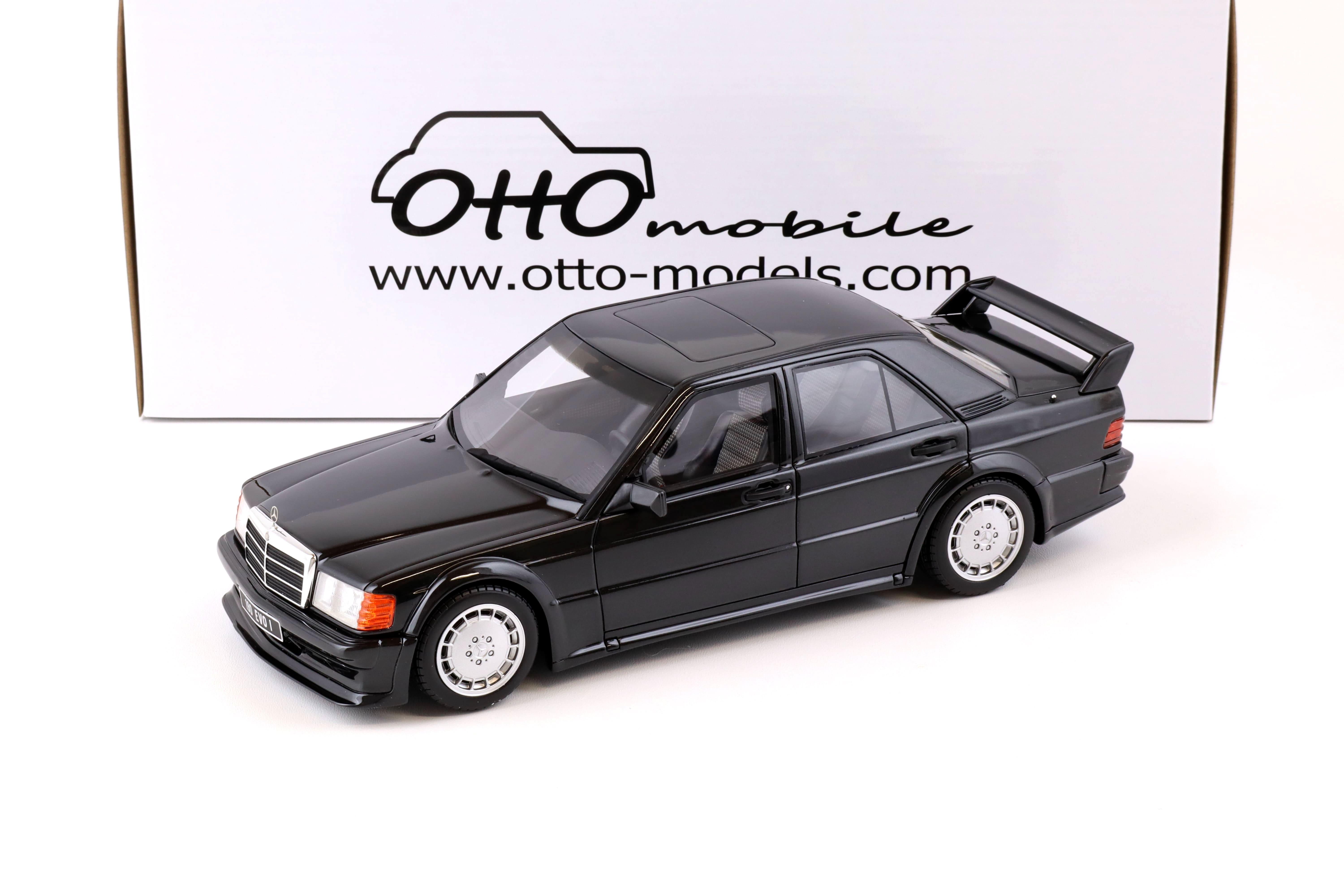 1:18 OTTO mobile OT151 Mercedes-Benz 190E 2.5-16 EVO I 1989 black