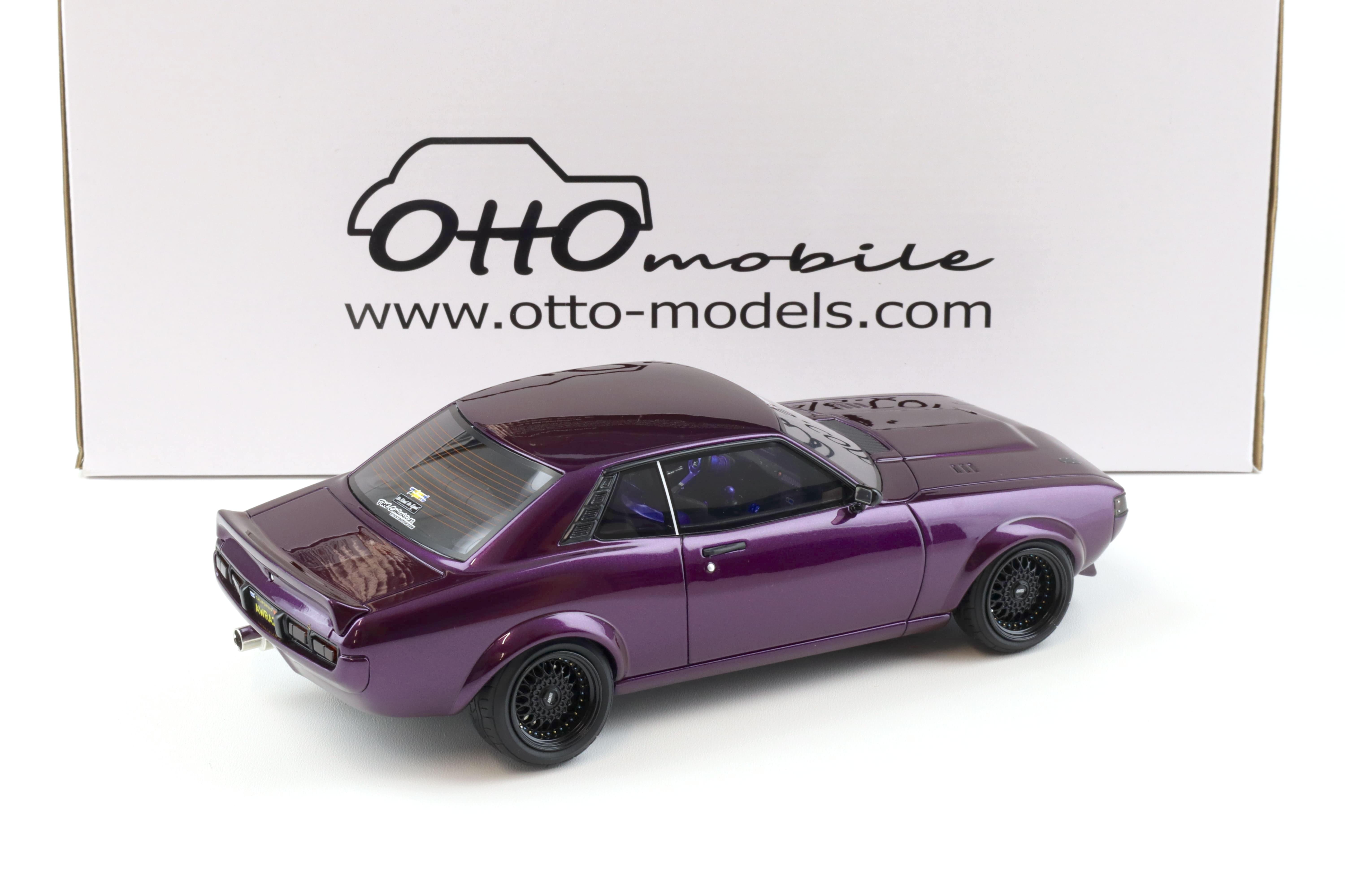 1:18 OTTO mobile OT1089 Toyota Celica RA24 Restomod Midnight purple 2015