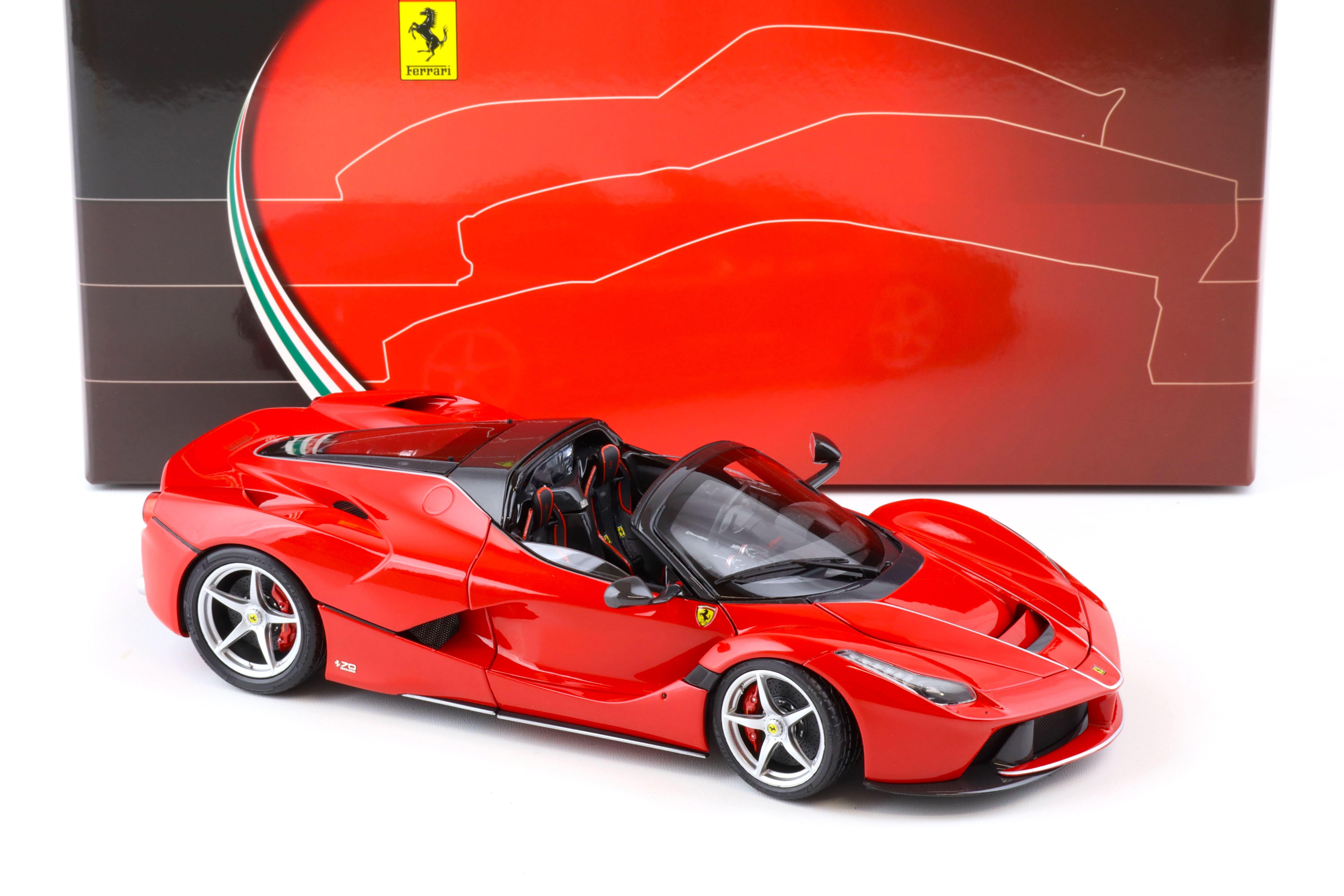 1:18 BBR Ferrari LaFerrari Aperta Rosso Corsa 322 red Die-Cast