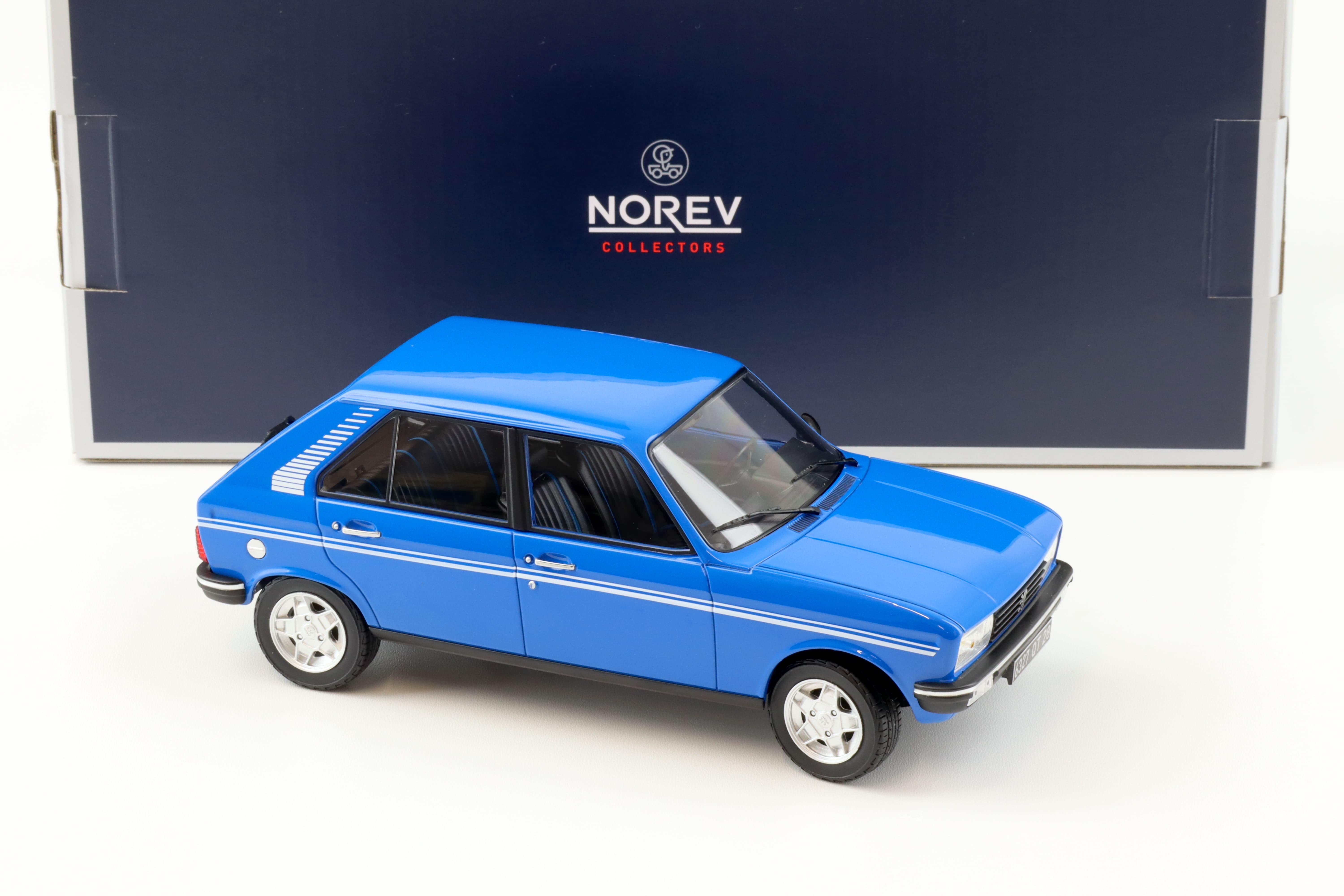 1:18 Norev Peugeot 104 S 1981 Ibis blue