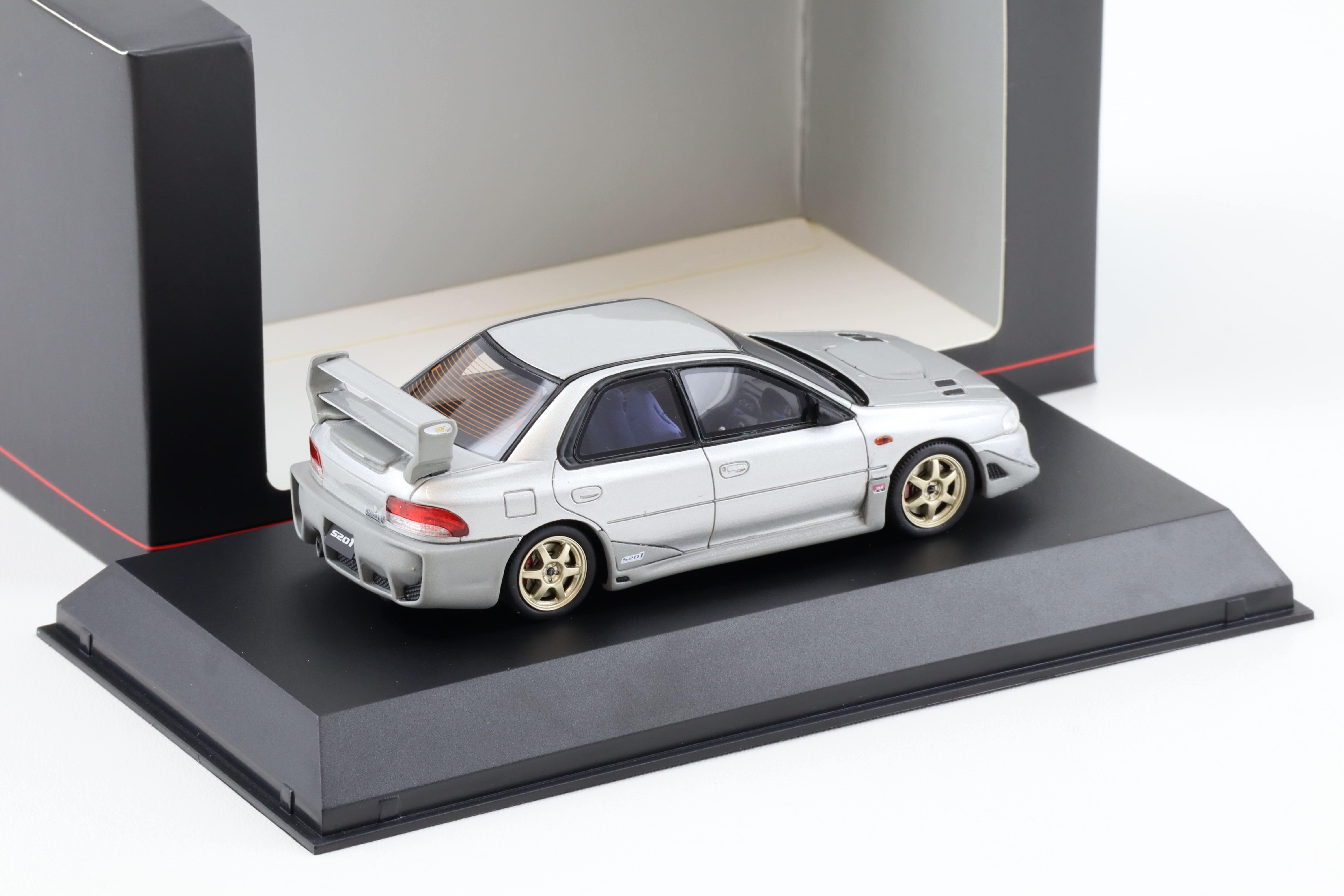 1:43 Kyosho Subaru Impreza S201 STi Version silver KSR43117S