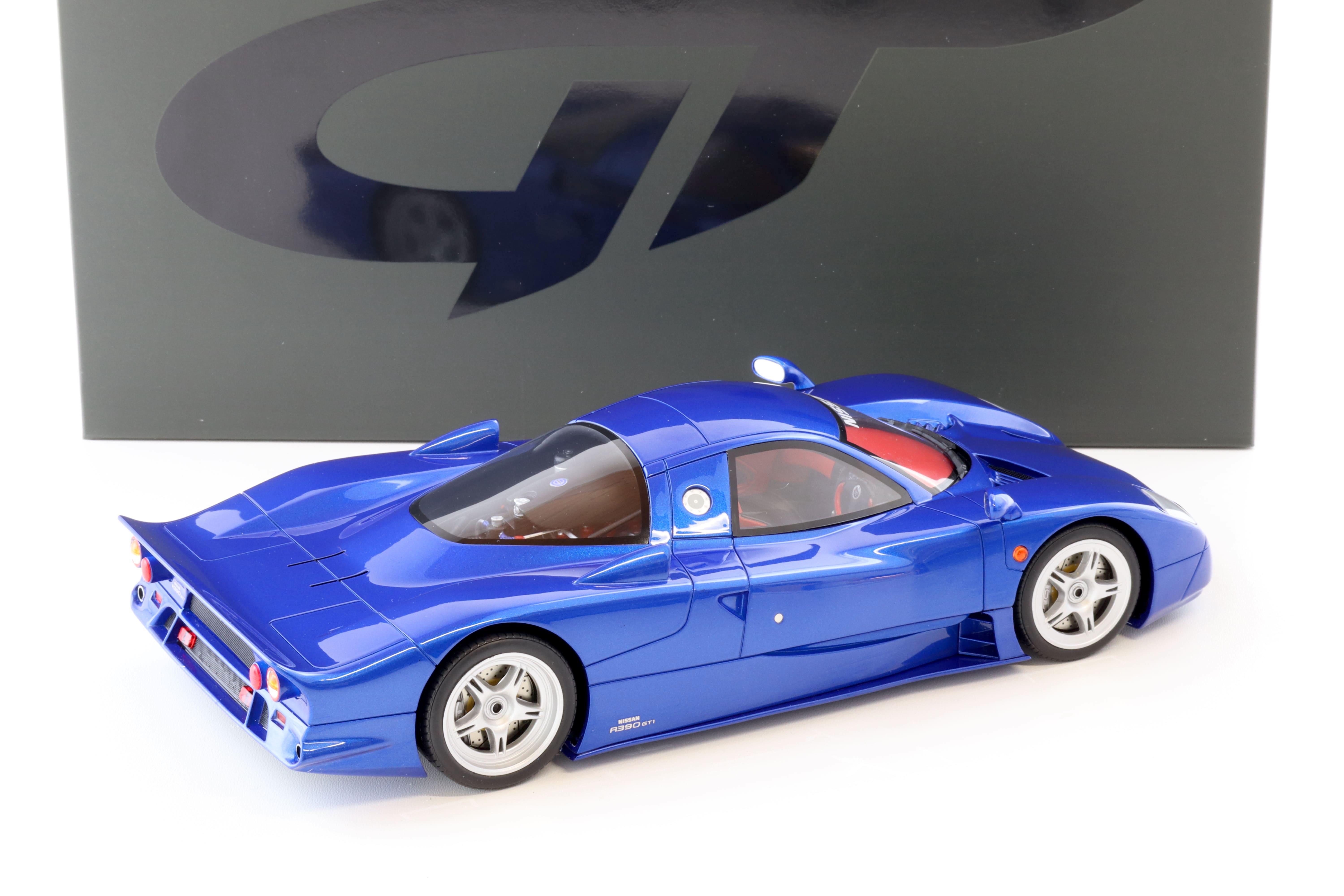 1:18 GT Spirit GT403 Nissan R390 GT1 Road Car blue metallic 1997