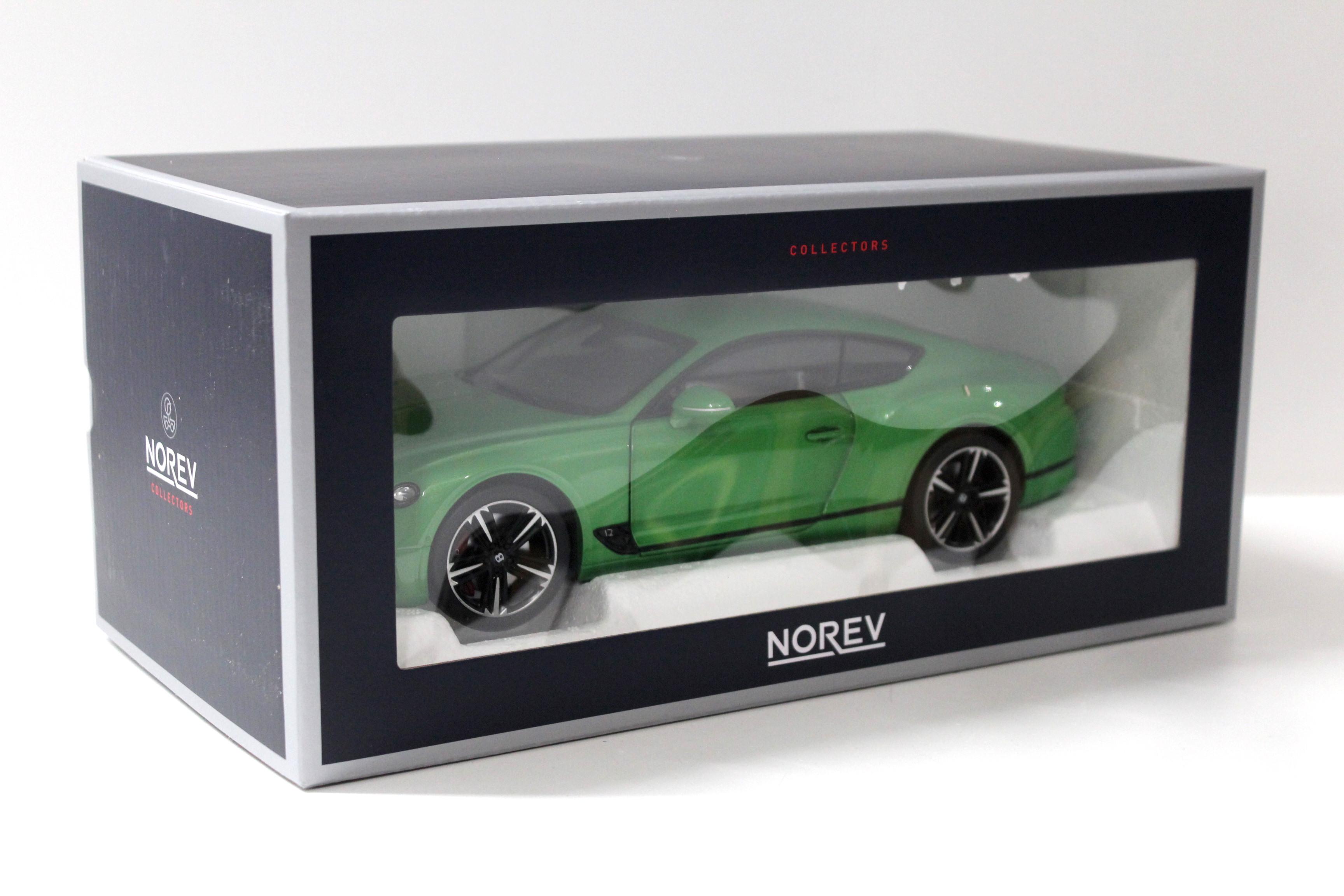 1:18 Norev Bentley Continental GT Coupe 2018 Apple green