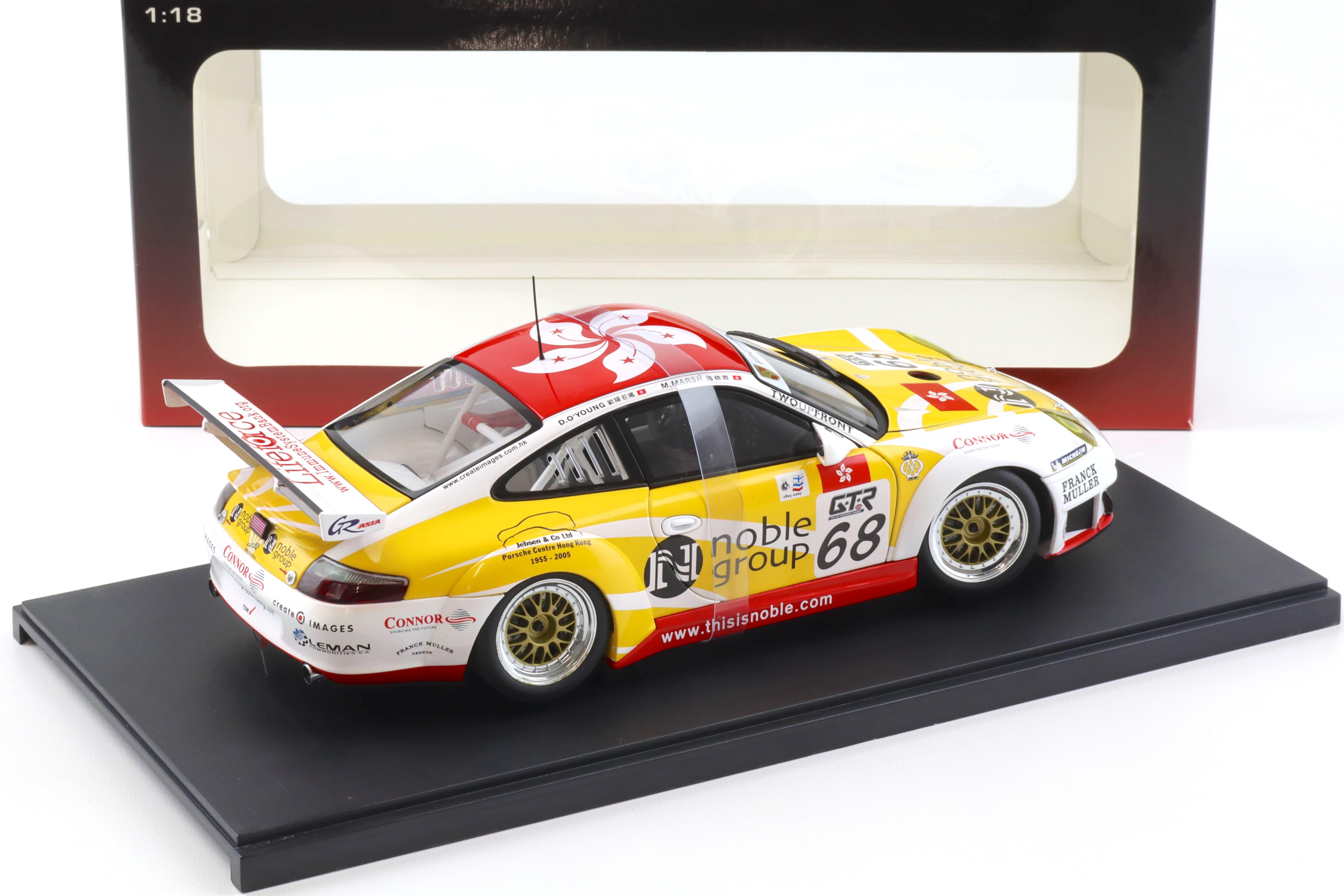 1:18 AUTOart Porsche 911 (996) GT3 RSR FIA GT #68 Zhu Hai China 2005 - 80582