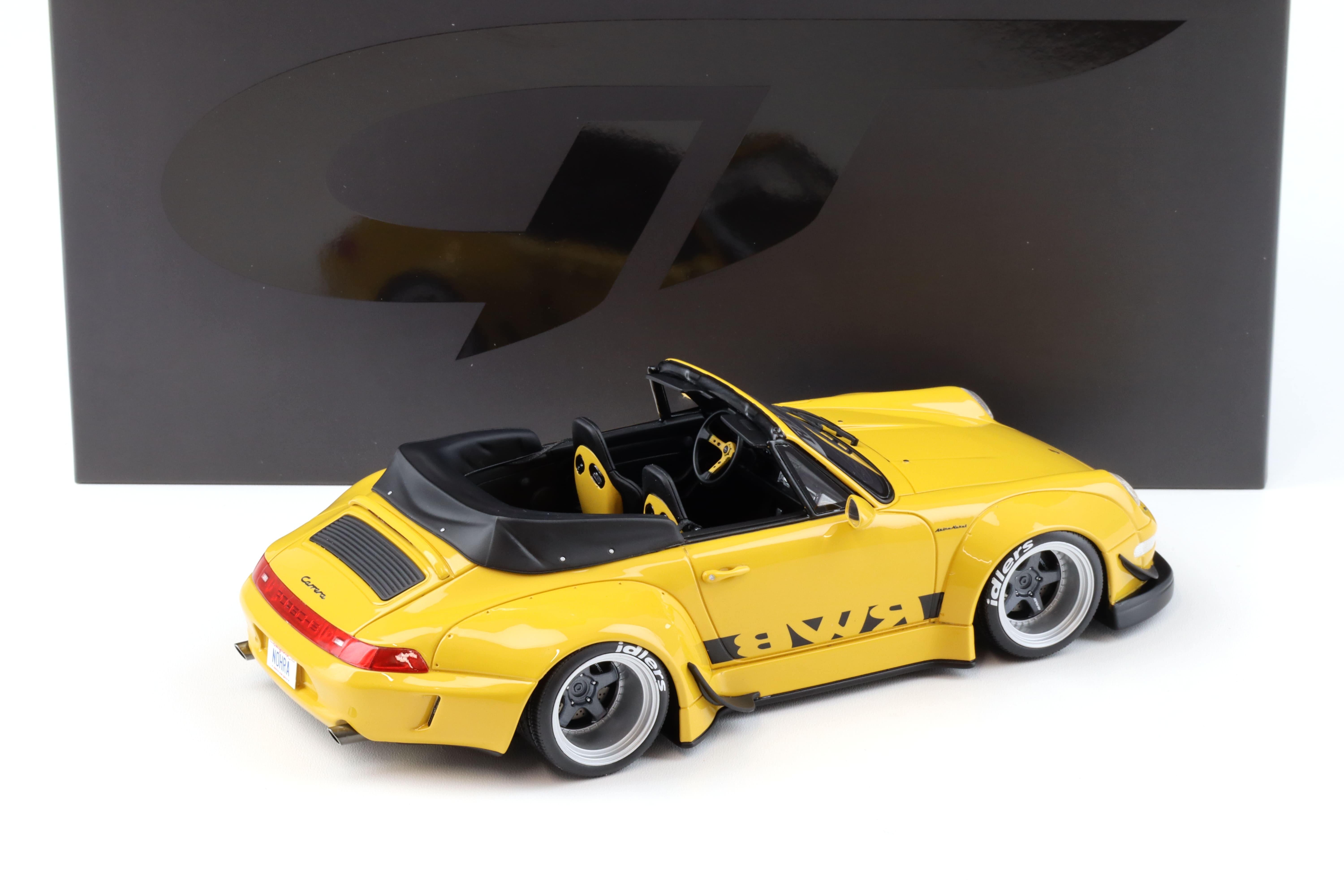 1:18 GT Spirit GT450 Porsche 911 (993) RWB Bodykit NOHRA RAUH-WELT yellow 2023