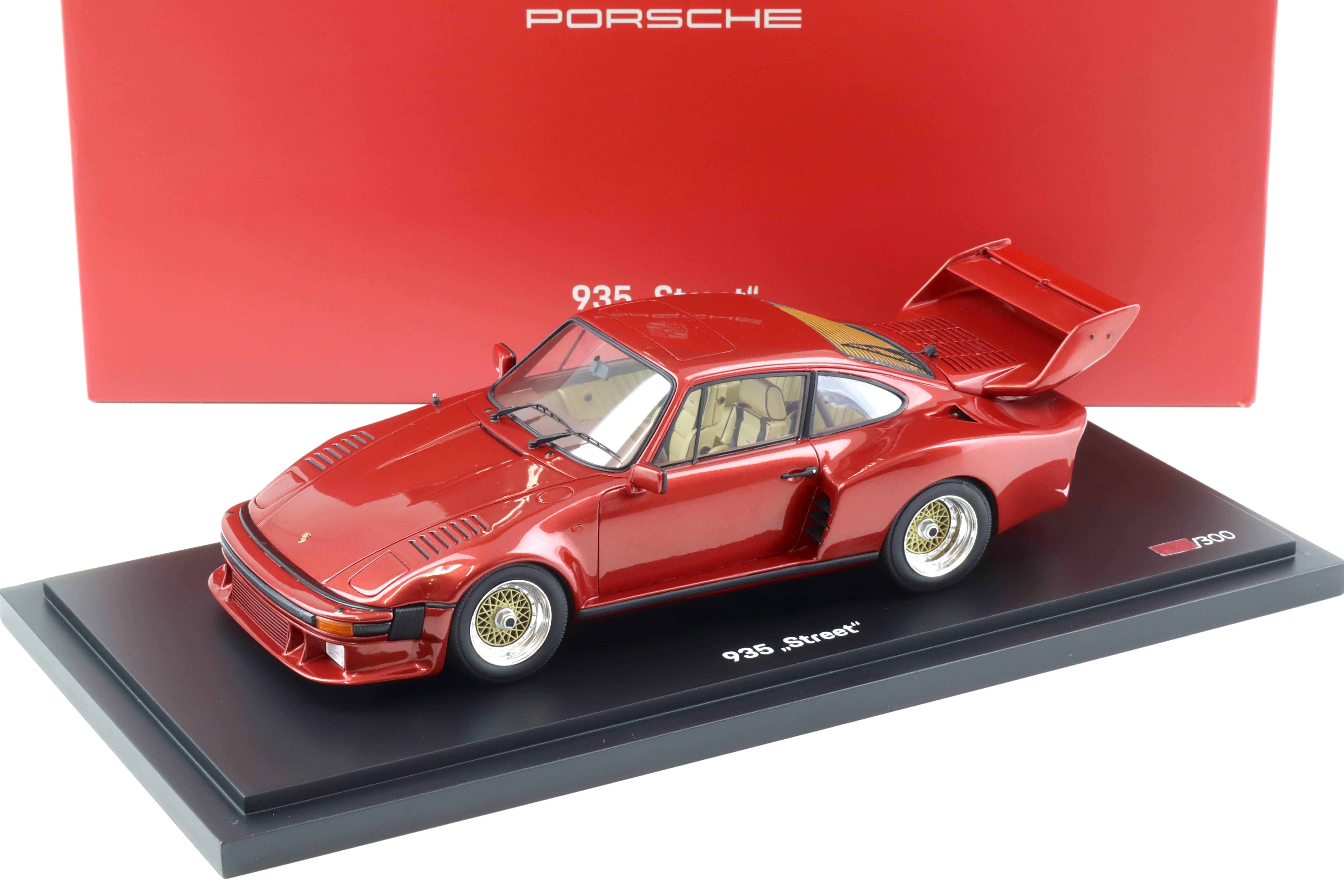 1:18 Spark Porsche 911 Turbo TAG 935 Street red Limited 300 pcs. WAP DEALER