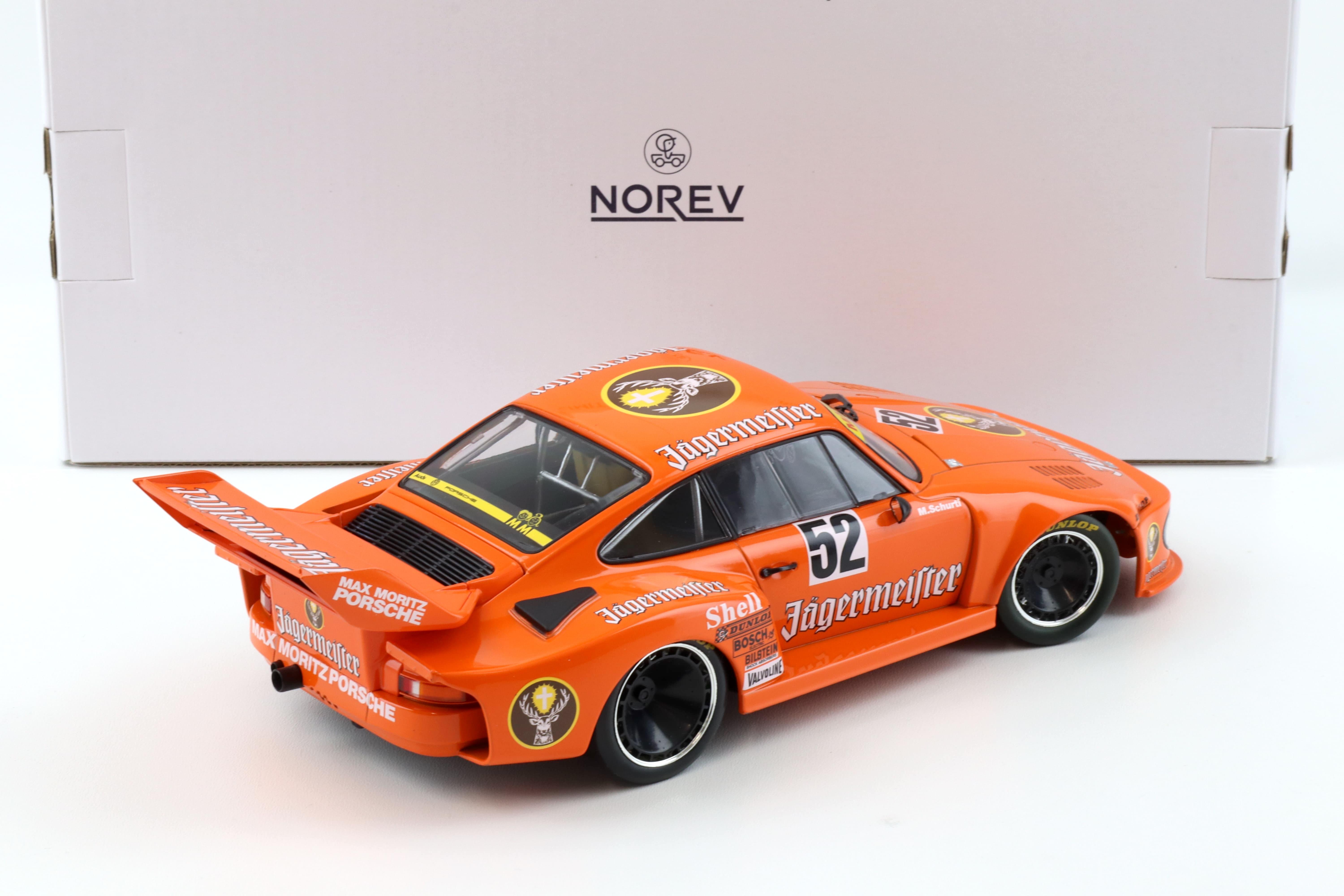 1:18 Norev Porsche 935 Winner Bergischer Löwe Zolder DRM 1977 Schurti #52