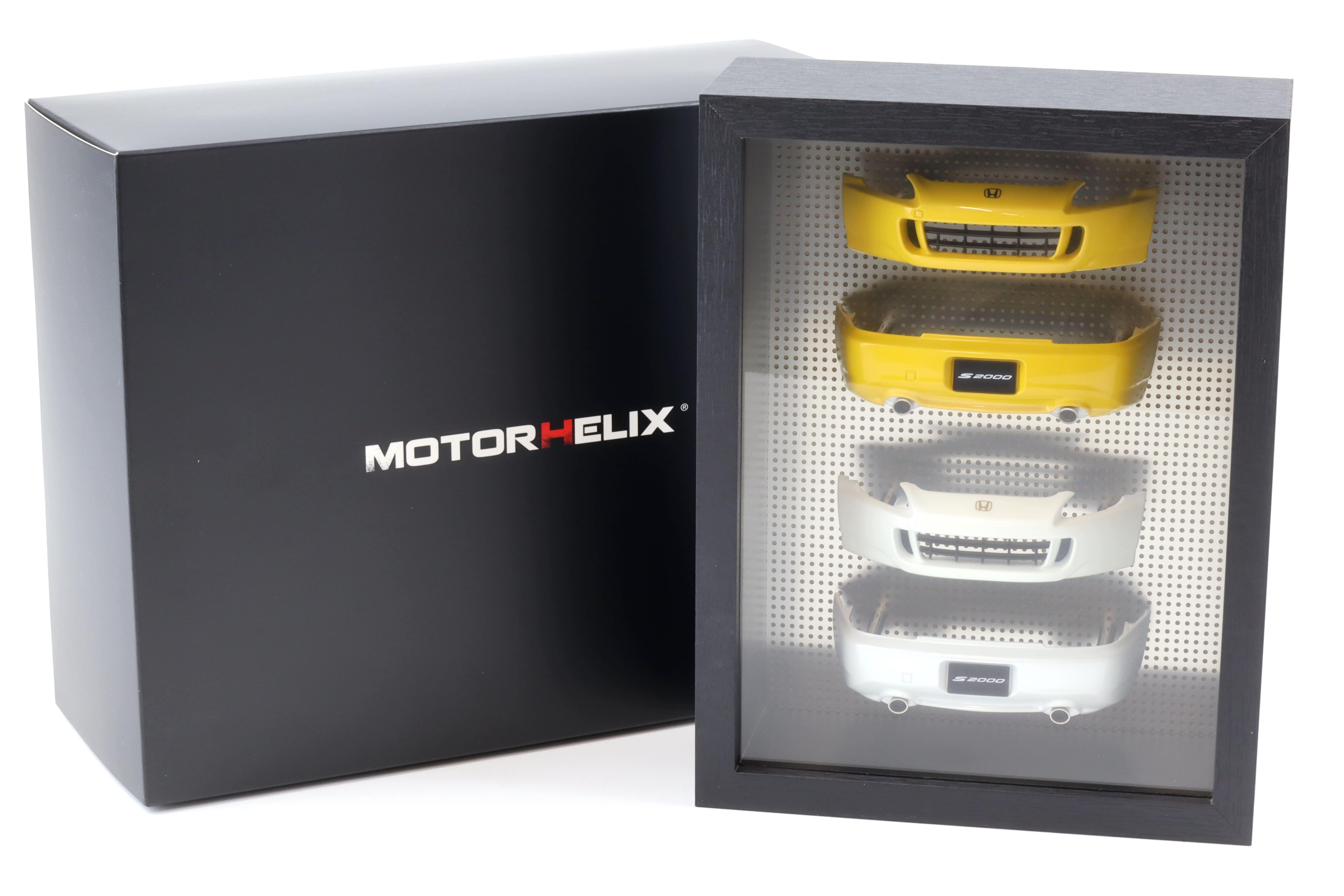 1:18 Motorhelix Honda S2000 Bumper Frame Display Indy yellow + white M91001
