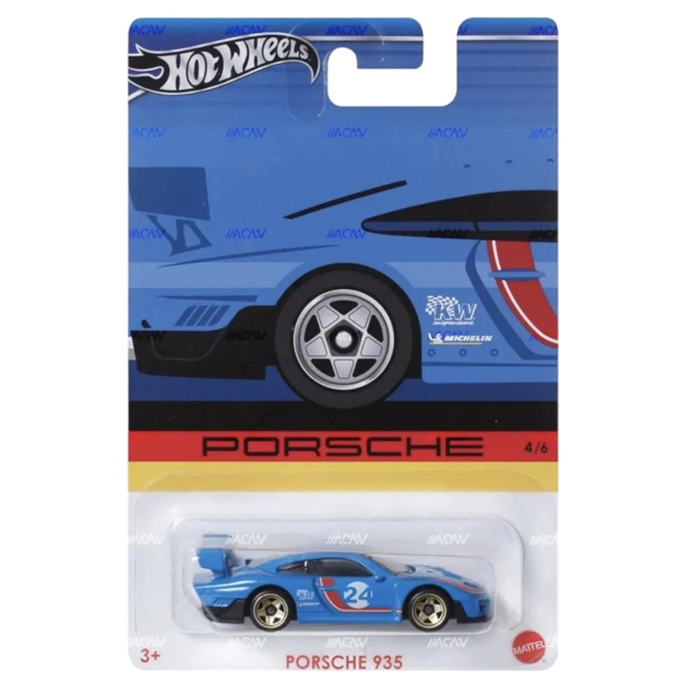 1:64 Hot Wheels 2024 Porsche Celebration GRT01-979G Porsche 935 blue #24