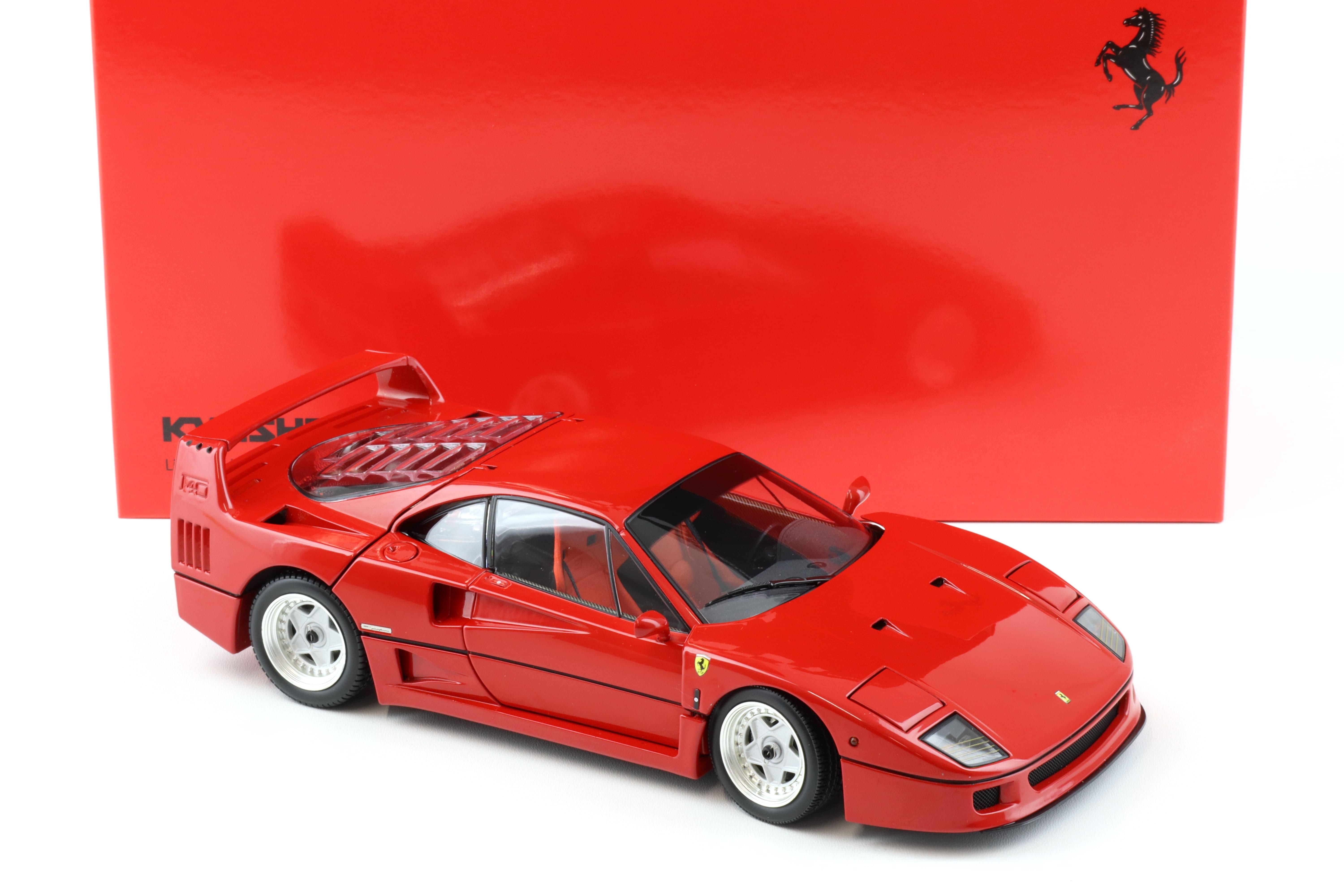 1:18 Kyosho 1987 Ferrari F40 Coupe red 08416R2 Die-Cast