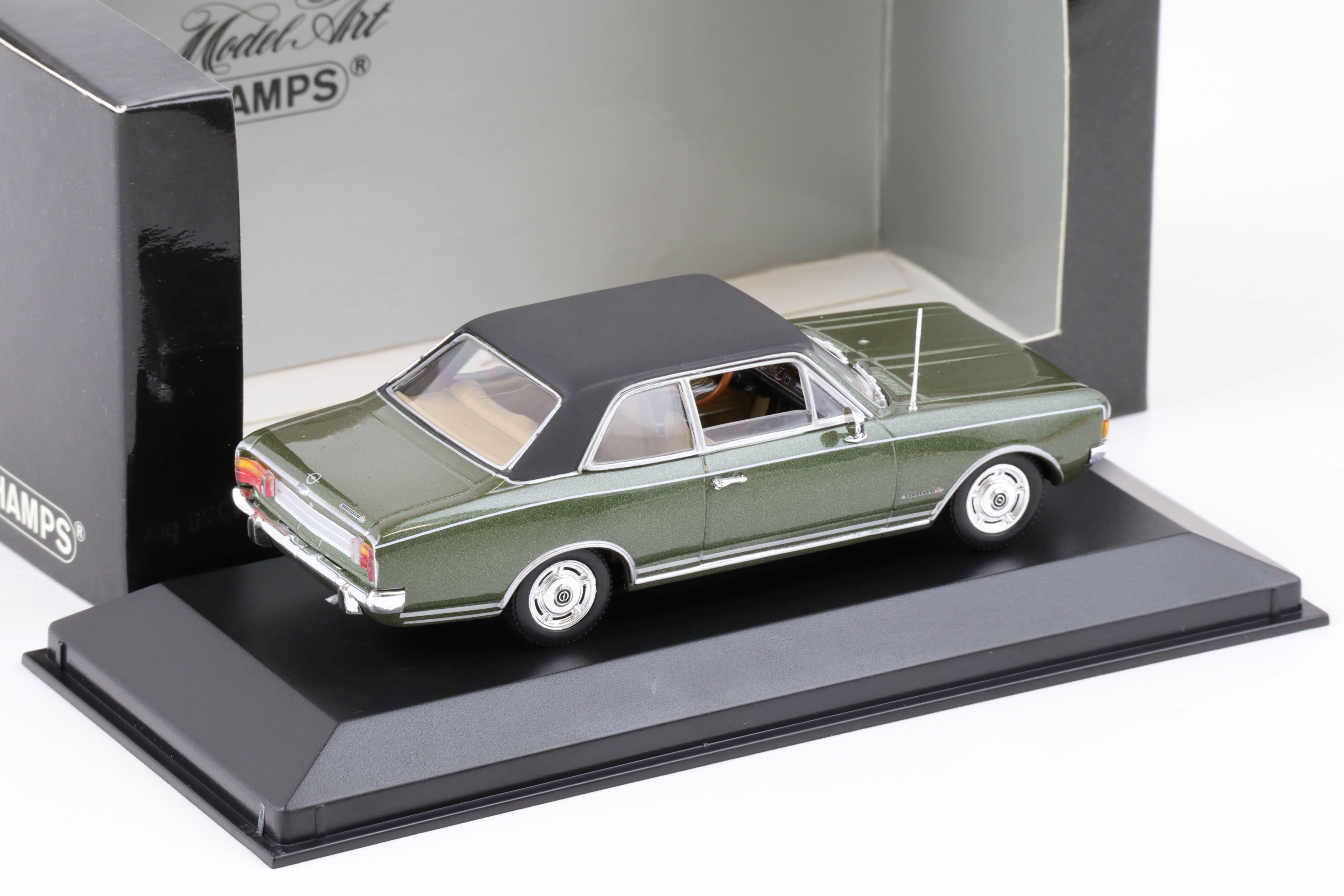 1:43 Minichamps Opel Commodore A 1966 British green metallic