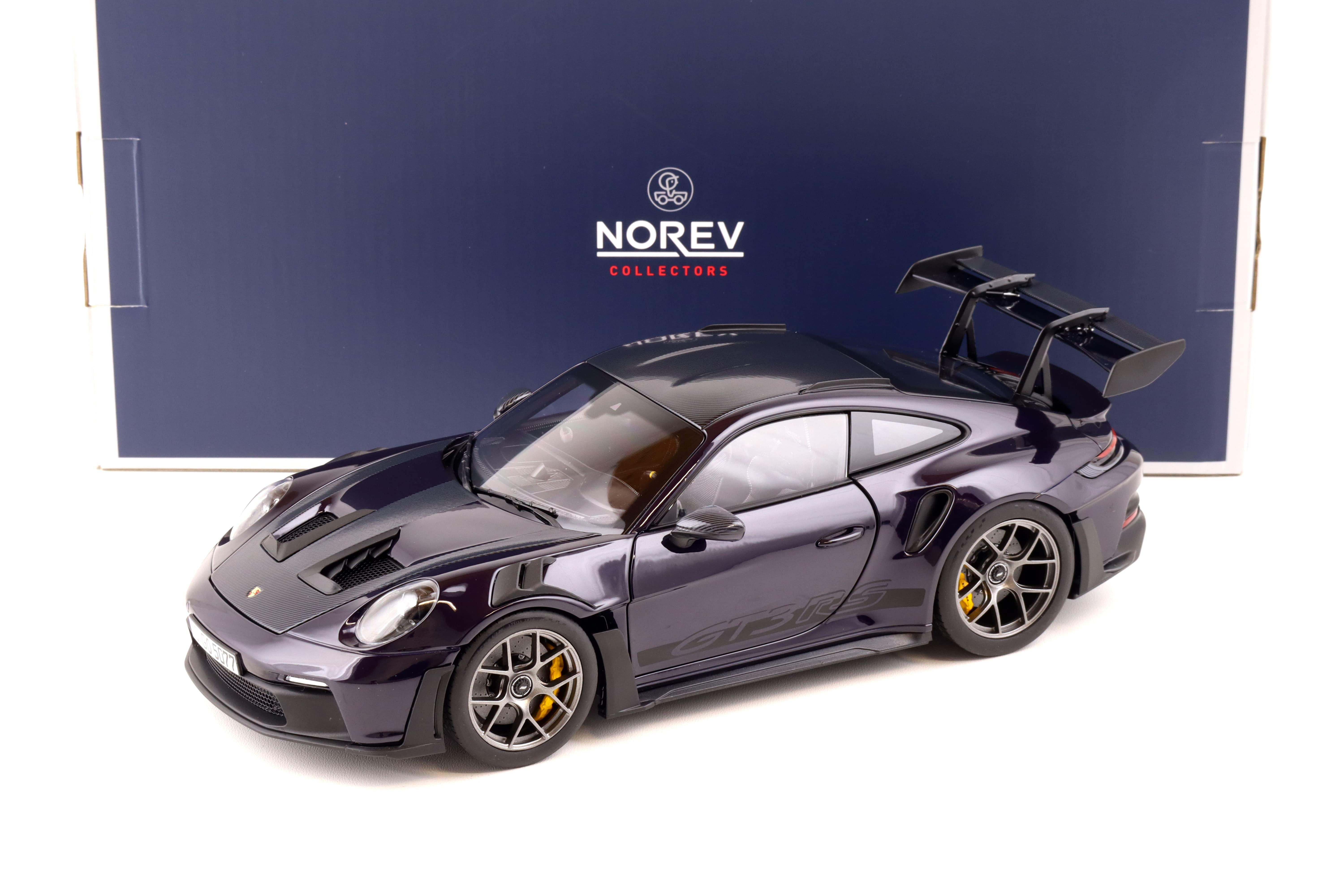 1:18 Norev Porsche 911 (992) GT3 RS Weissach Package 2022 PTS viola metallic - Limited 504 pcs.