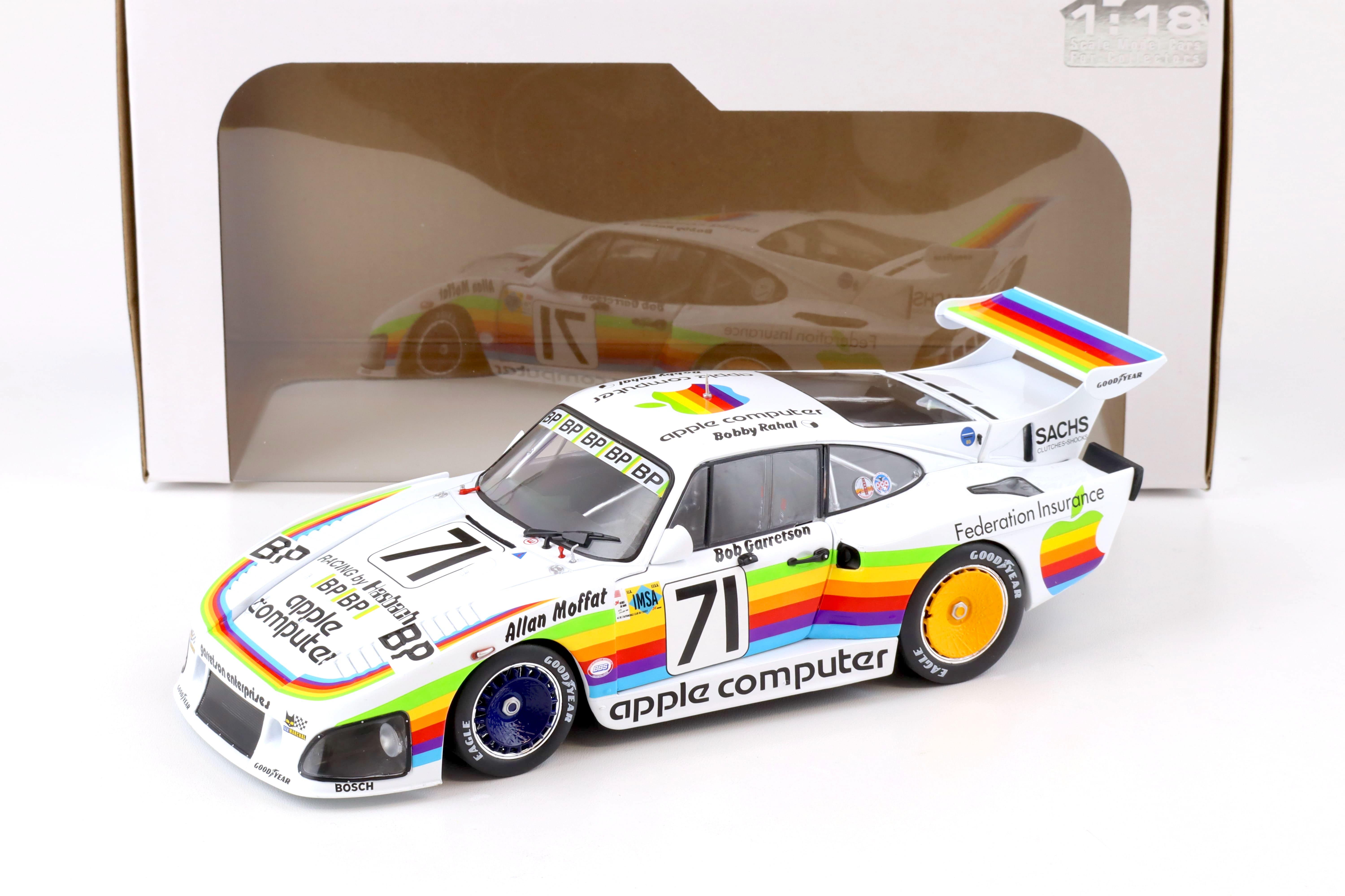 1:18 Solido Porsche 935 K3 #71 - 24h Le Mans 1980 Apple Computer Rahal/ Moffat
