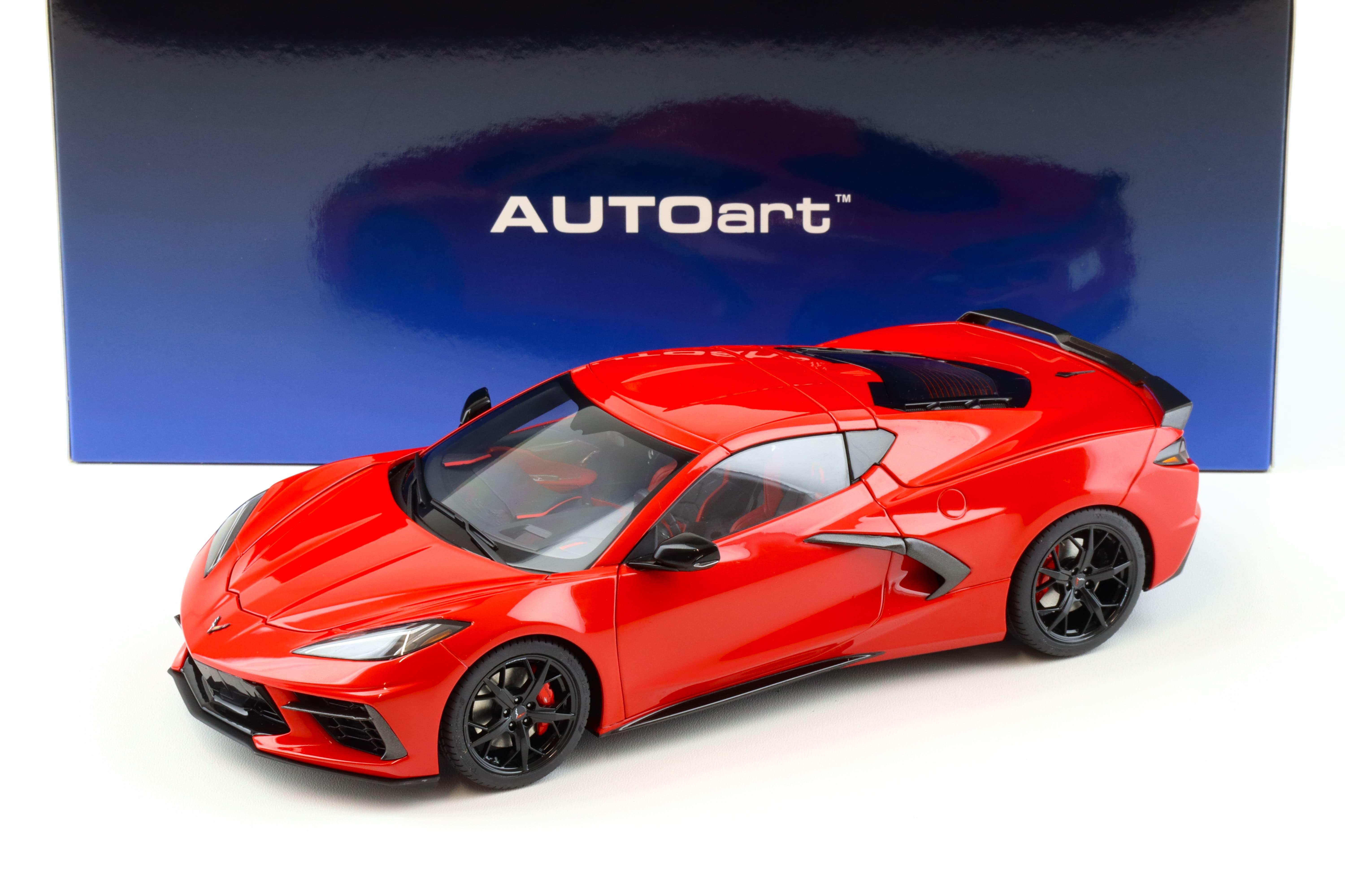 1:18 AUTOart Chevrolet Corvette C8 Stingray Z51 torch red 2020 