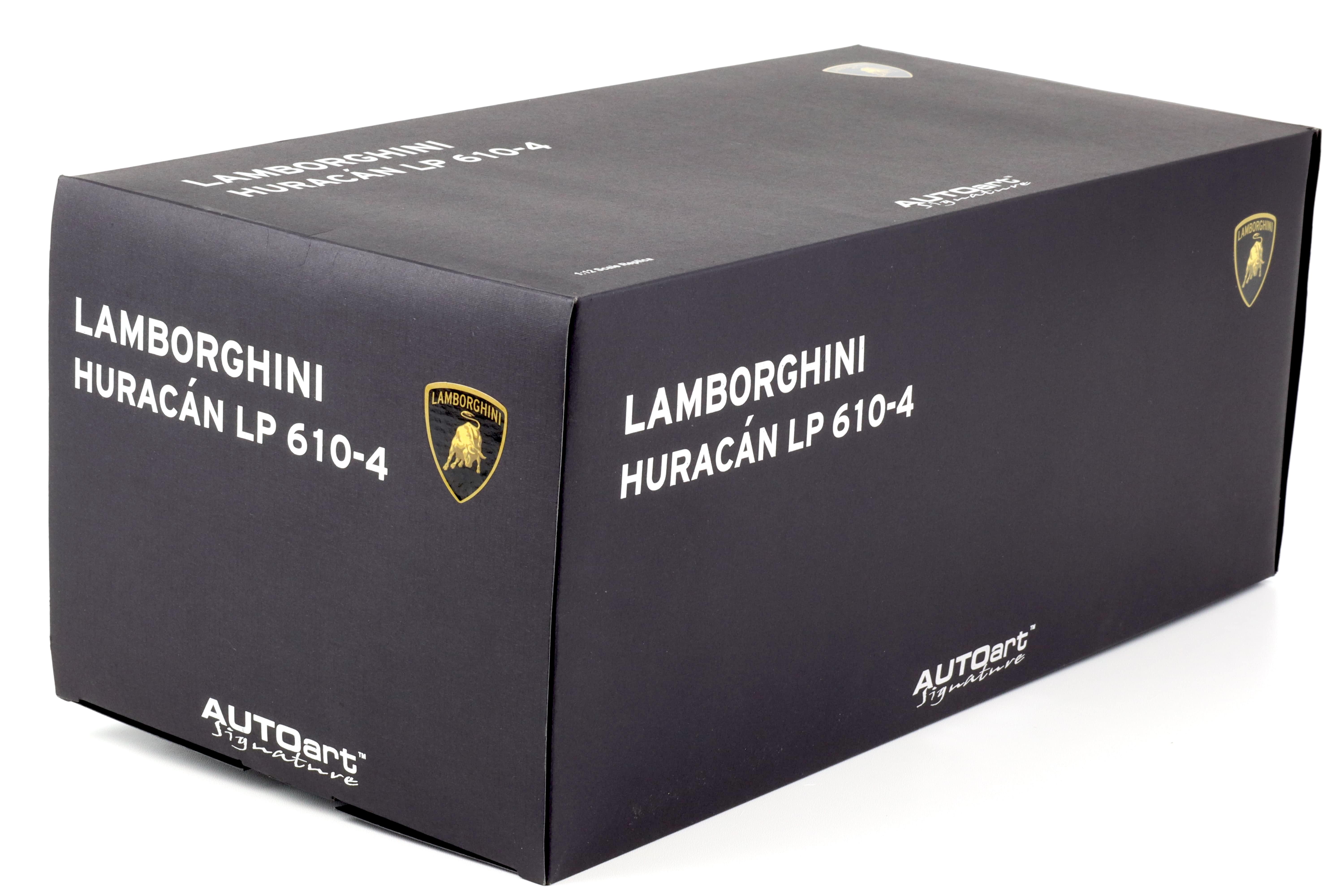 1:12 AUTOart Lamborghini Huracan LP 610-4 nero nemesis/ matt black 12096