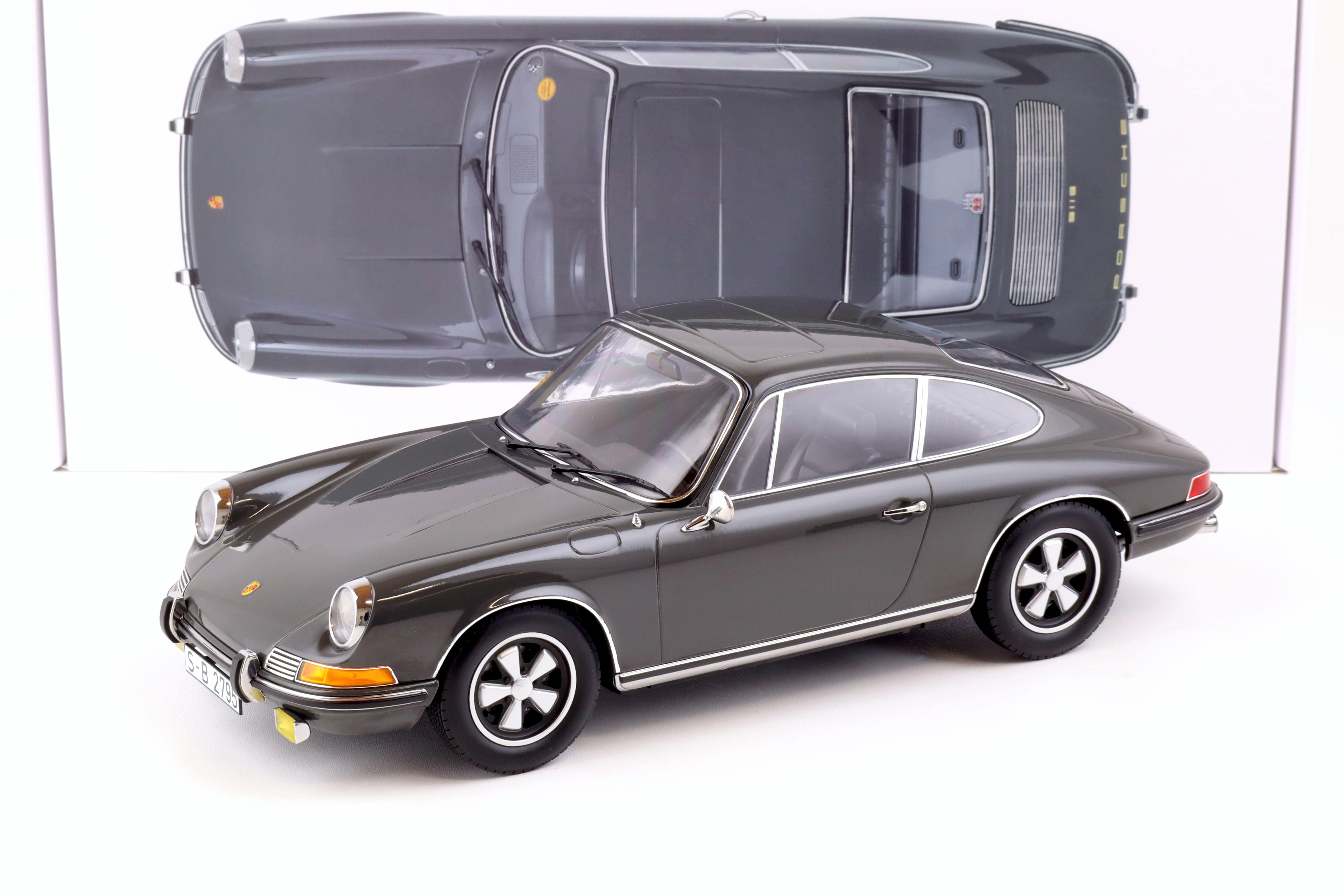 1:12 Norev Porsche 911 S Coupe 1970 Slate grey Steve McQueen 127513