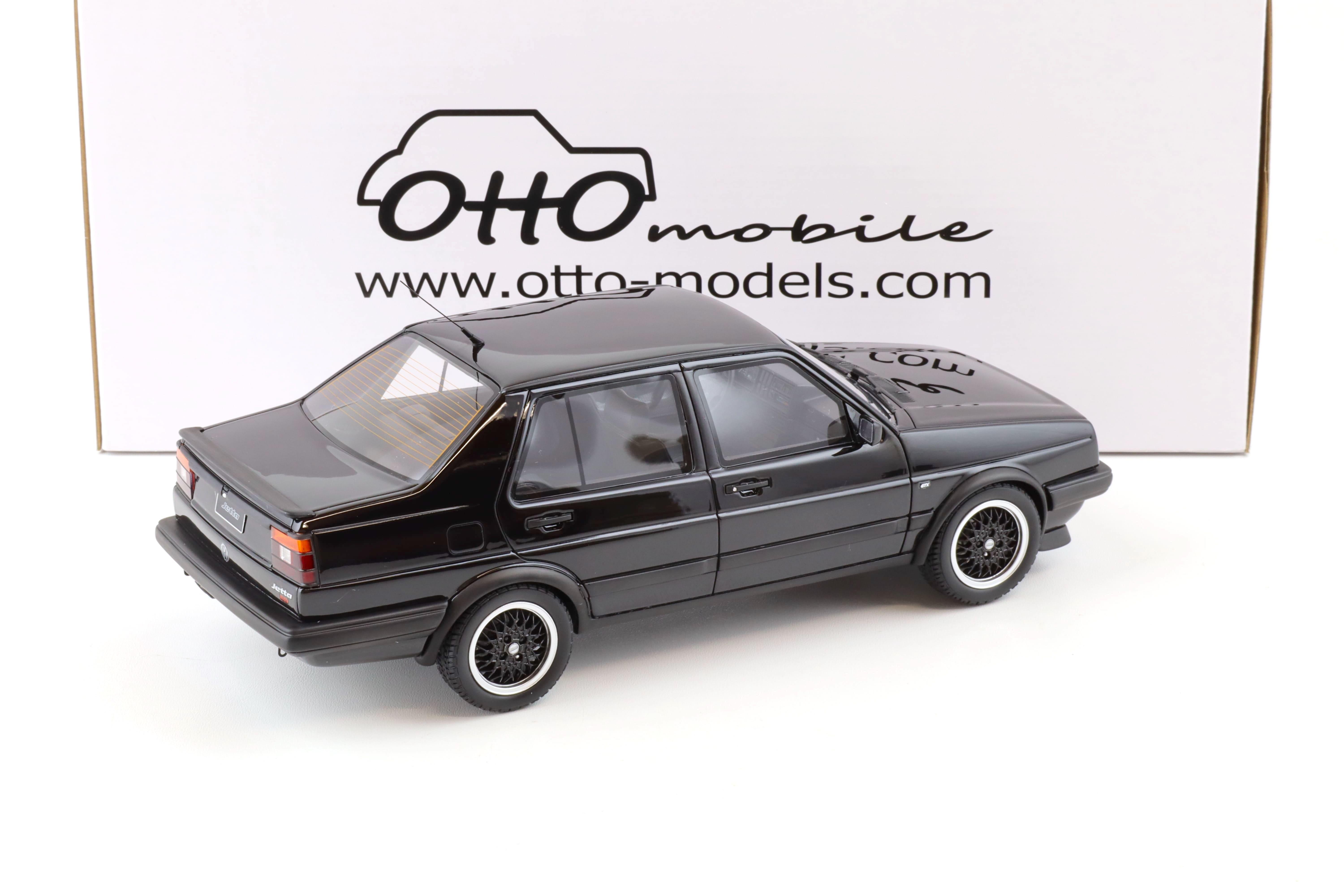 1:18 OTTO mobile OT1021 VW Jetta MK2 Sedan black 1987