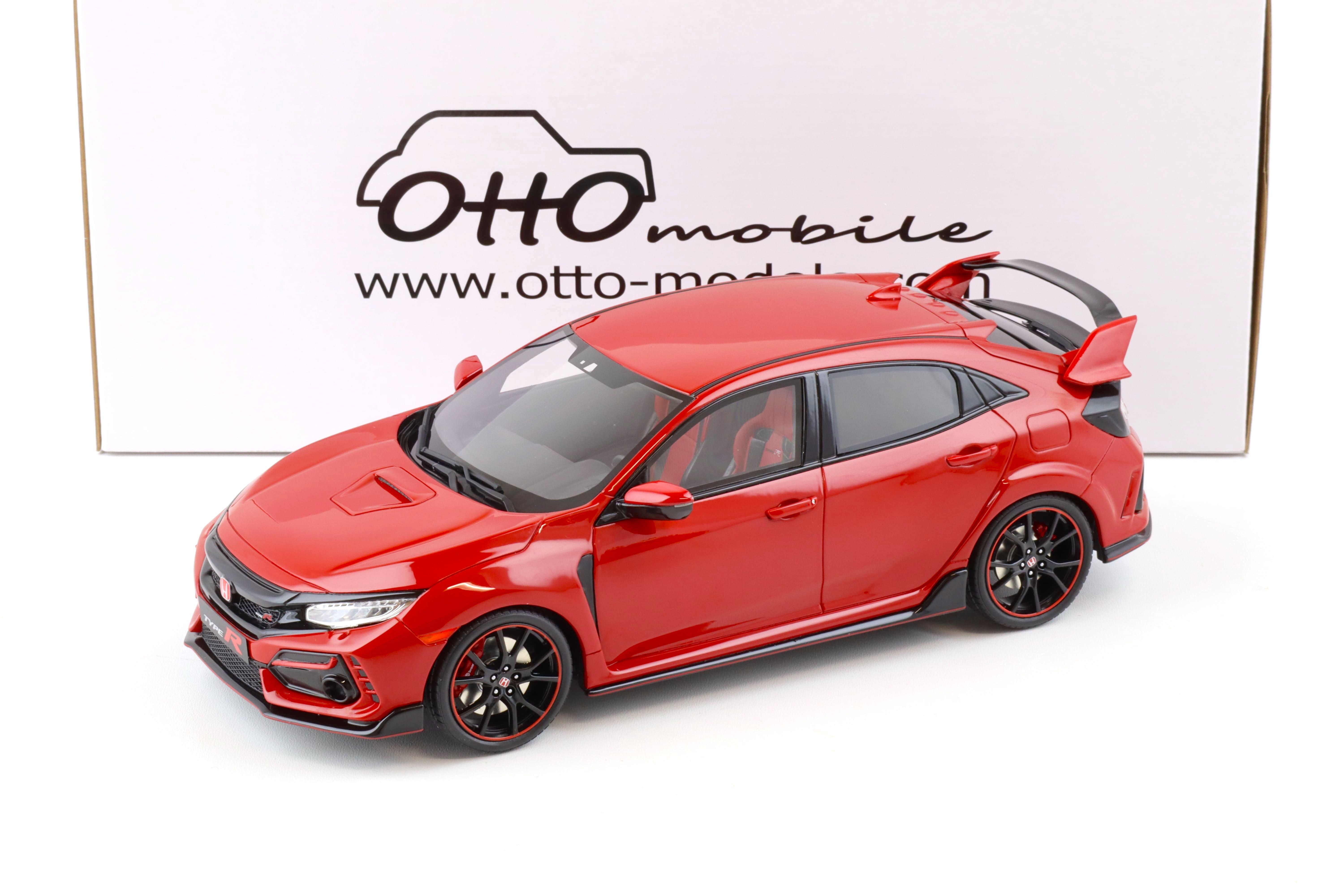 1:18 OTTO mobile OT890 Honda Civic Type R GT FK8 Euro Spec red 2020