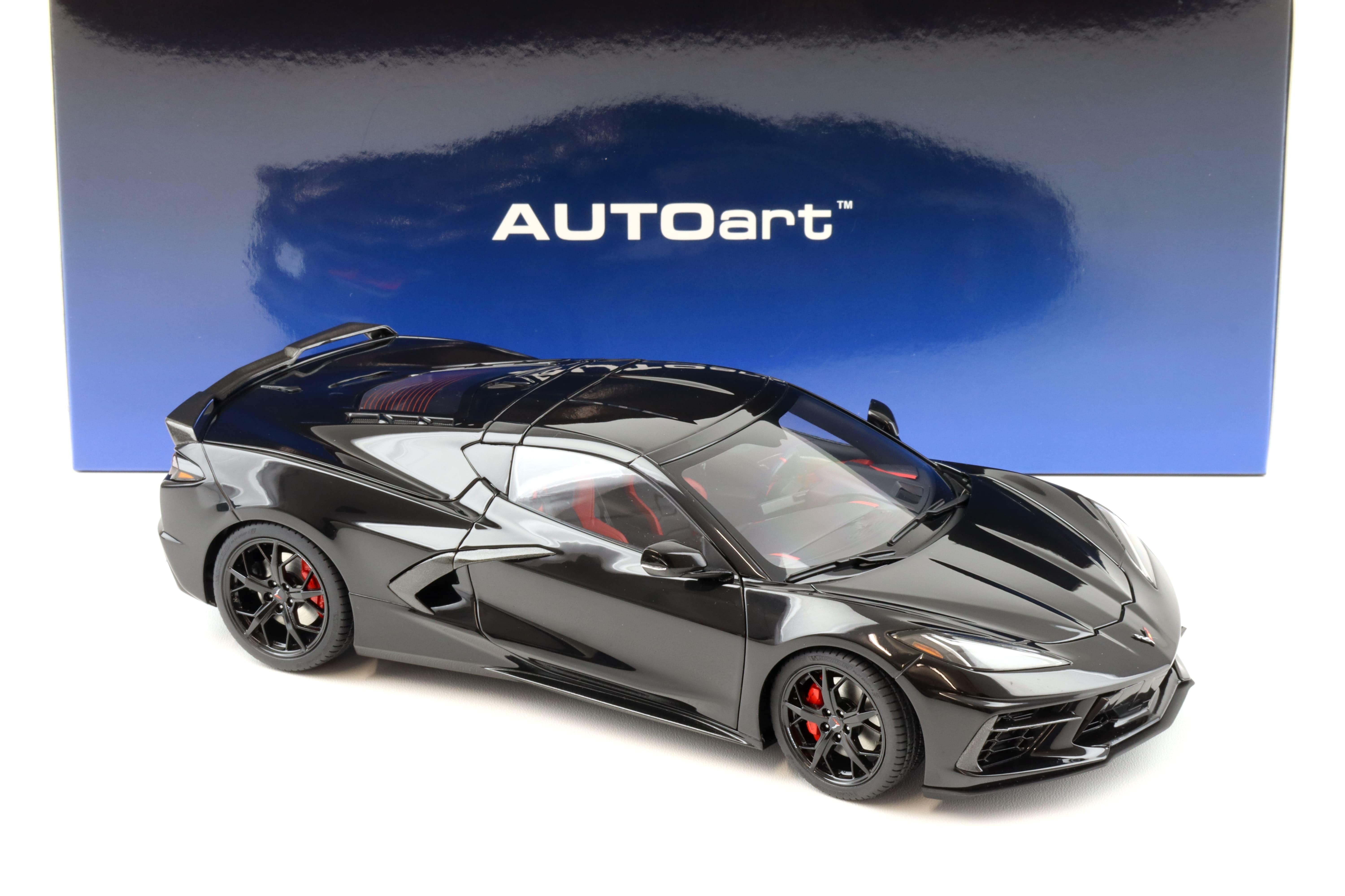 1:18 AUTOart Chevrolet Corvette C8 Stingray Z51 black 2020