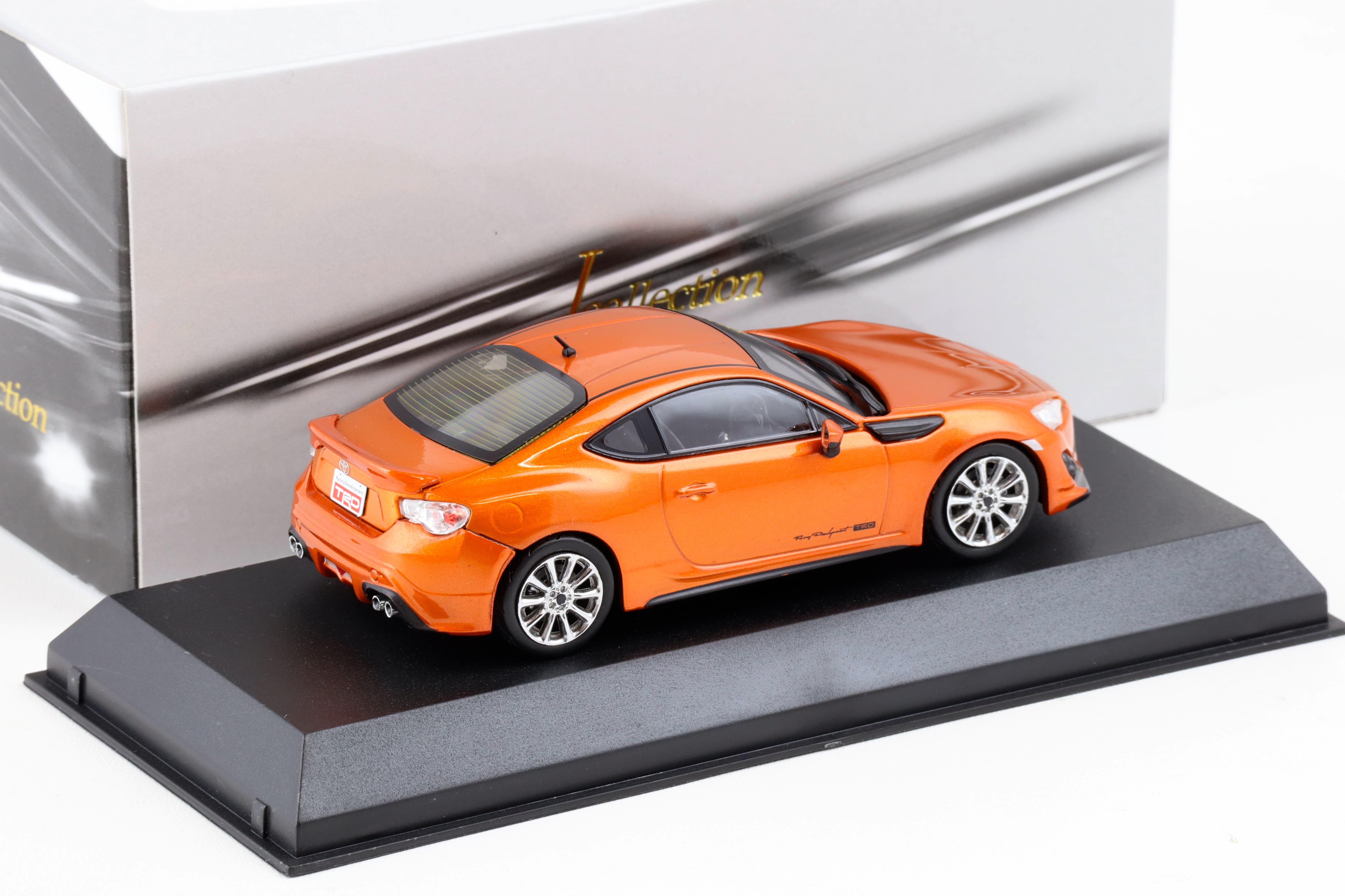 1:43 J-Collection Kyosho Toyota 86 TRD Performance Line orange metallic