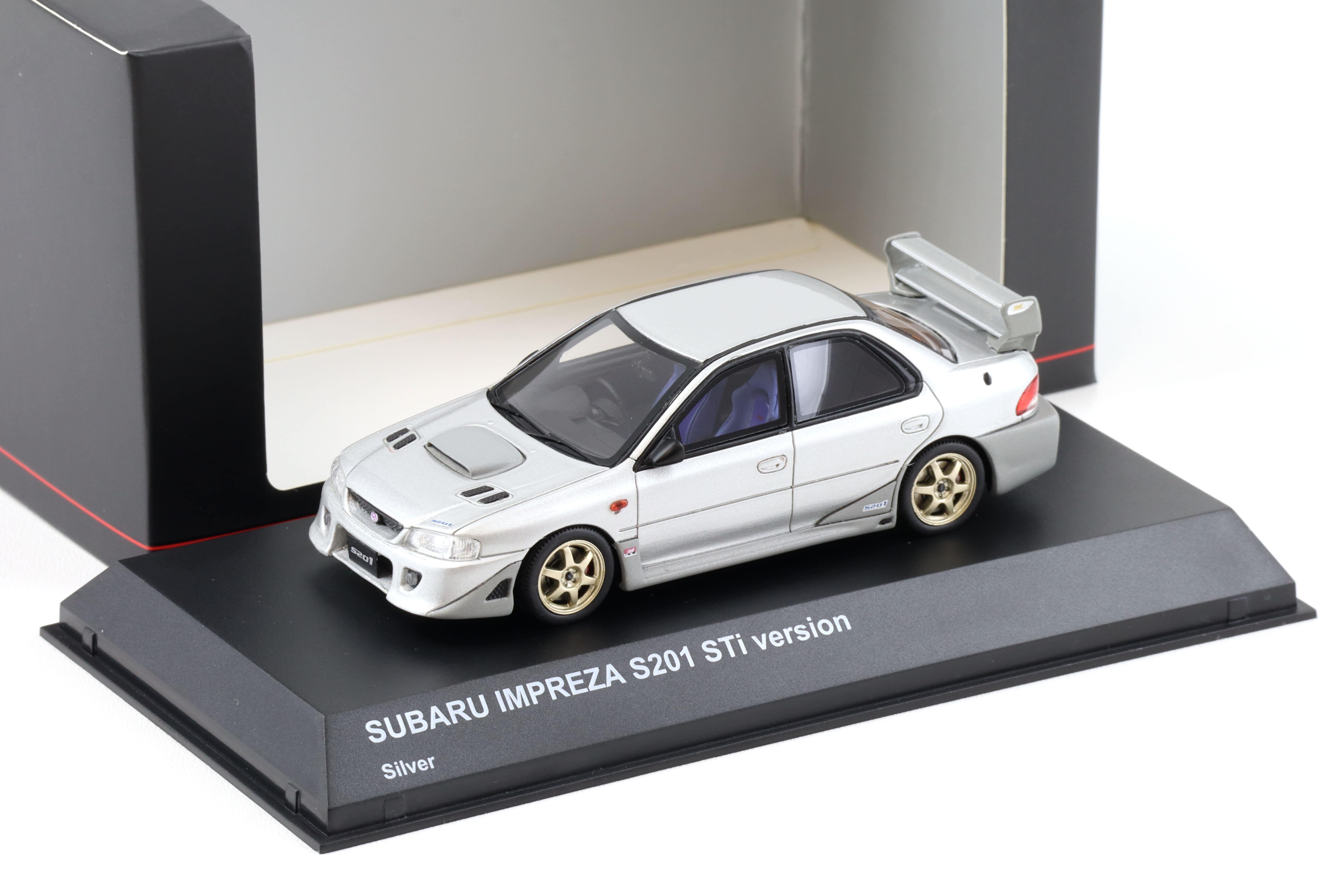 1:43 Kyosho Subaru Impreza S201 STi Version silver KSR43117S