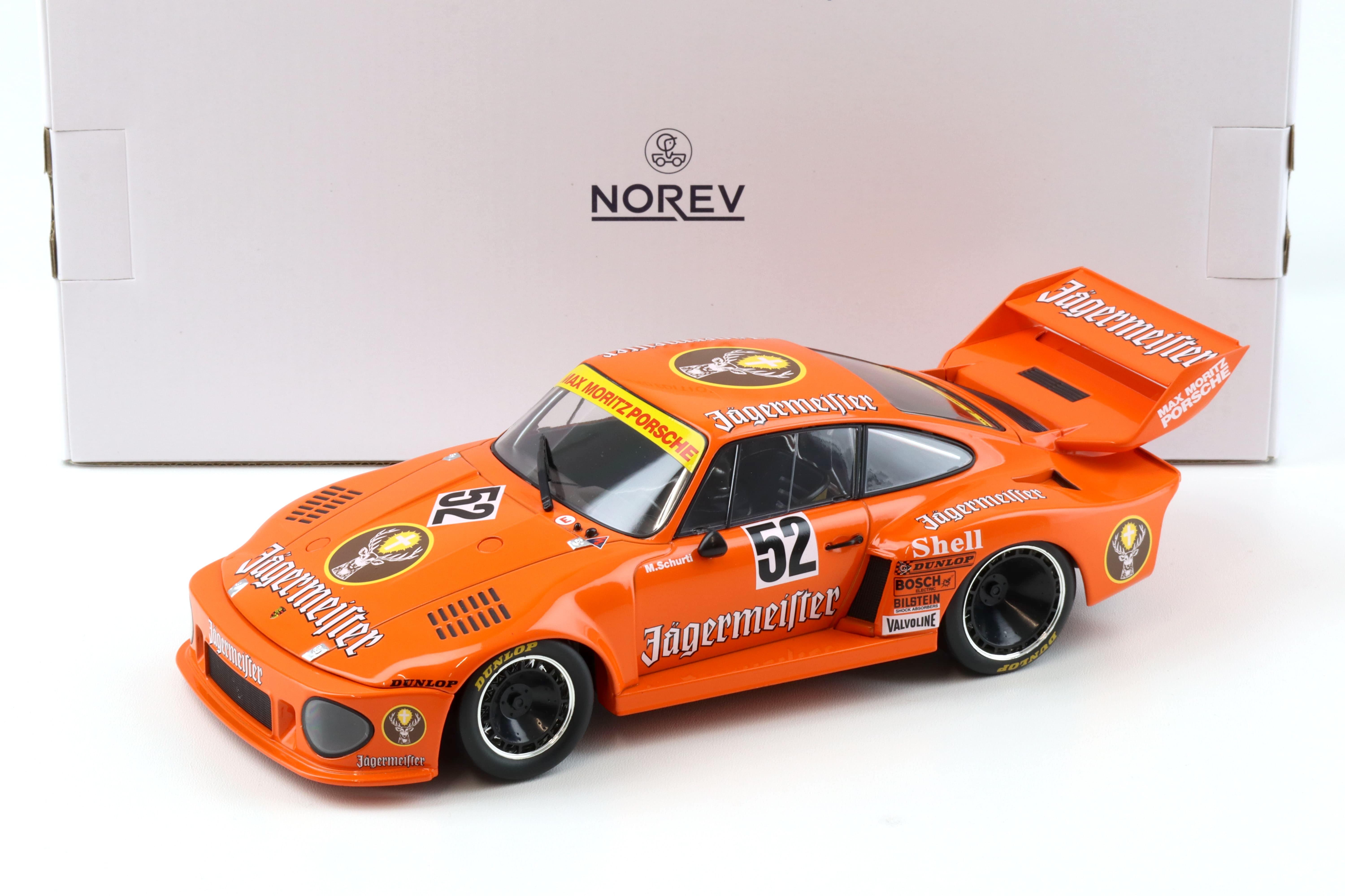 1:18 Norev Porsche 935 Winner Bergischer Löwe Zolder DRM 1977 Schurti #52