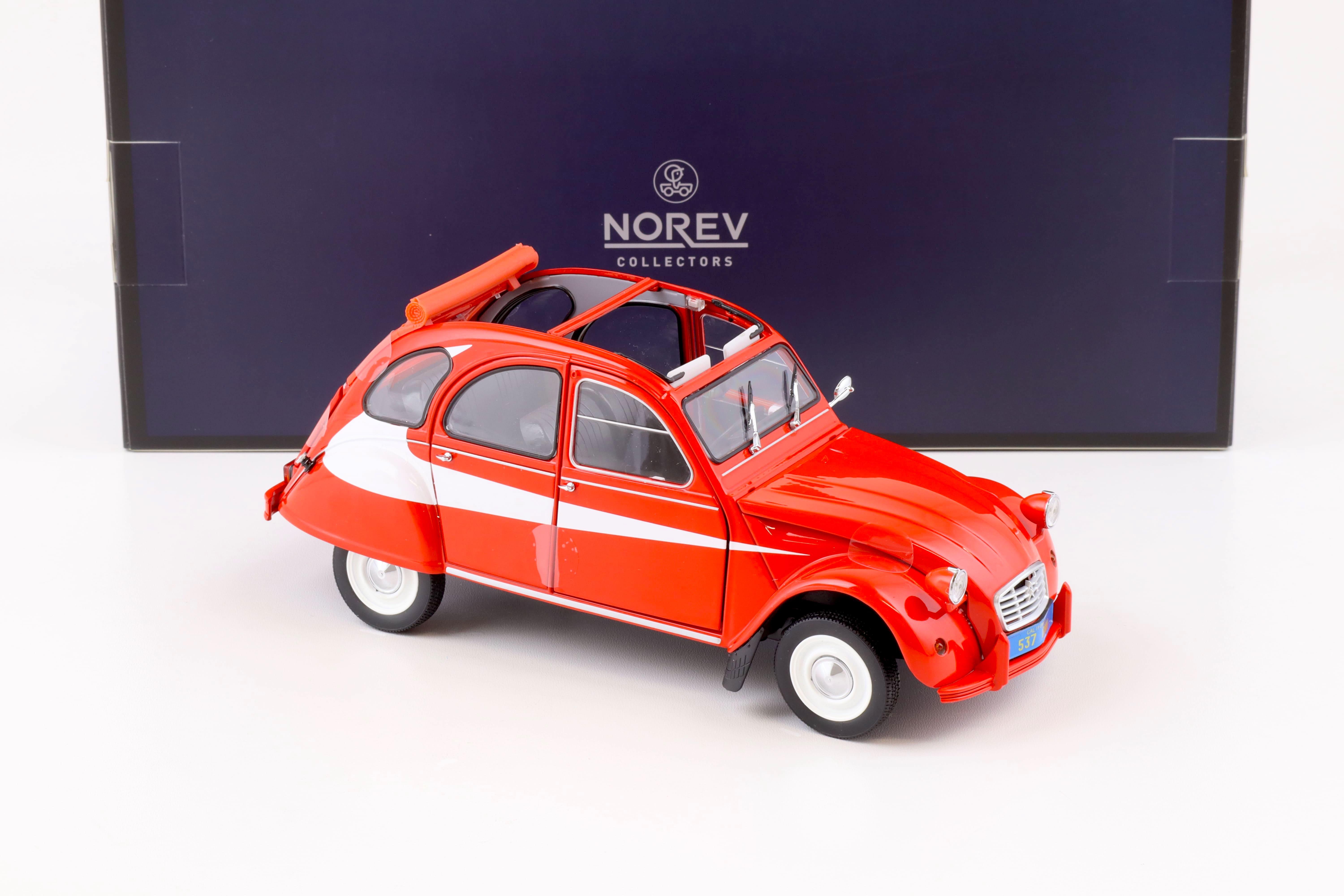1:18 Norev Citroën 2CV 1979 Starsky & Hutch red/white - Limited 100 pcs.