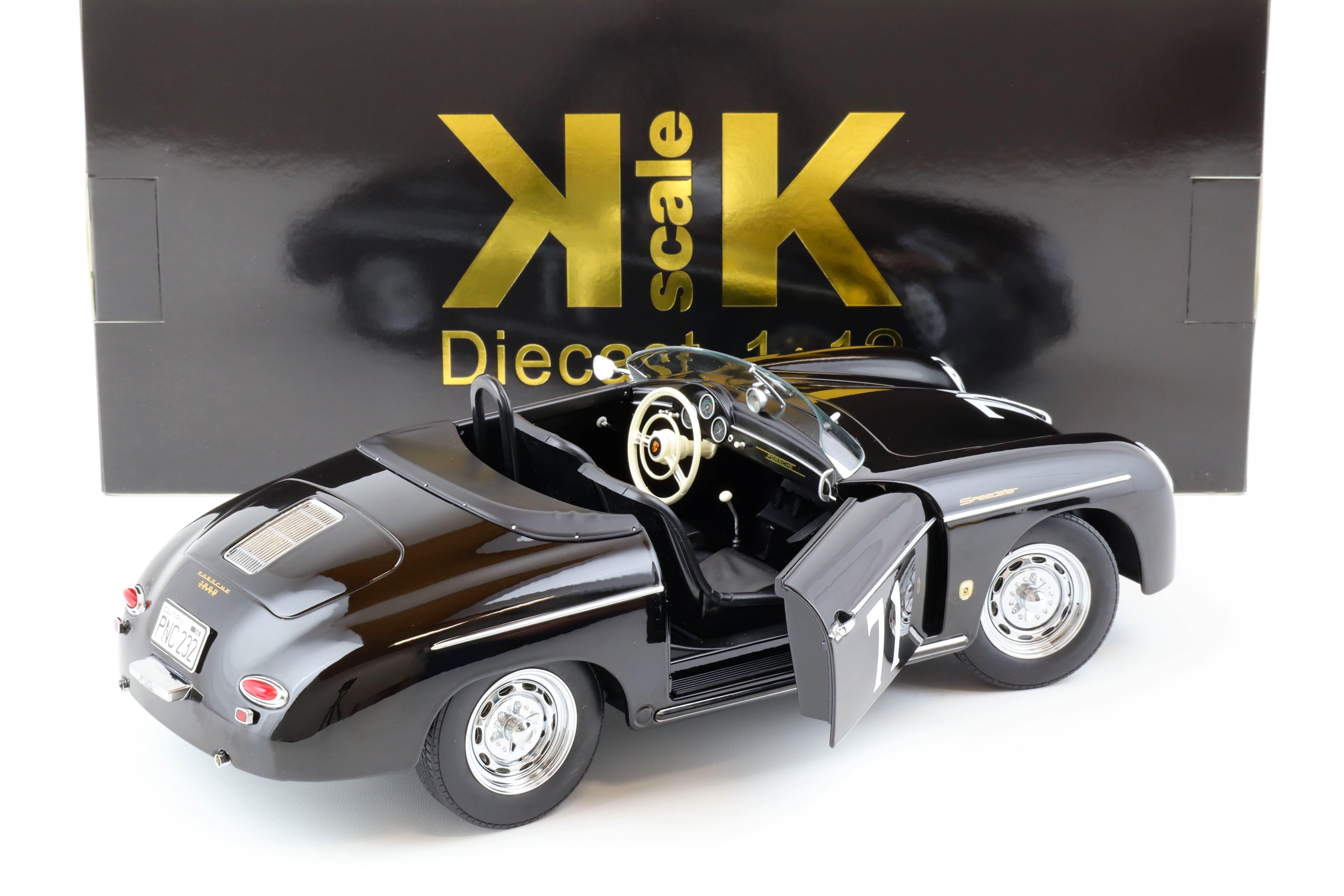 1:12 KK-Scale Porsche 356A Speedster 1955 Steve McQueen black #71