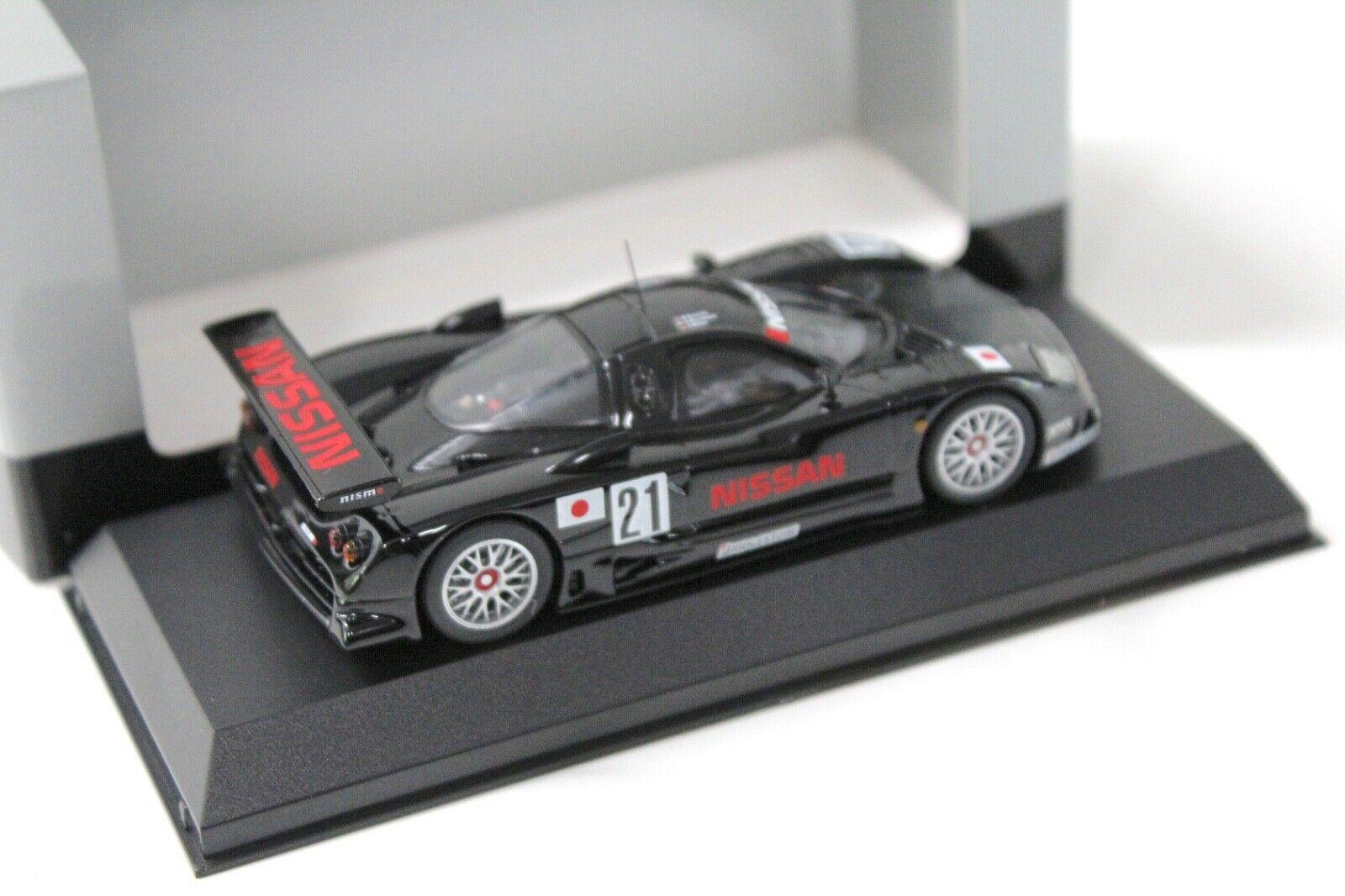 1:43 Kyosho Nissan R390 GT1 1997 24h Le Mans #21 black