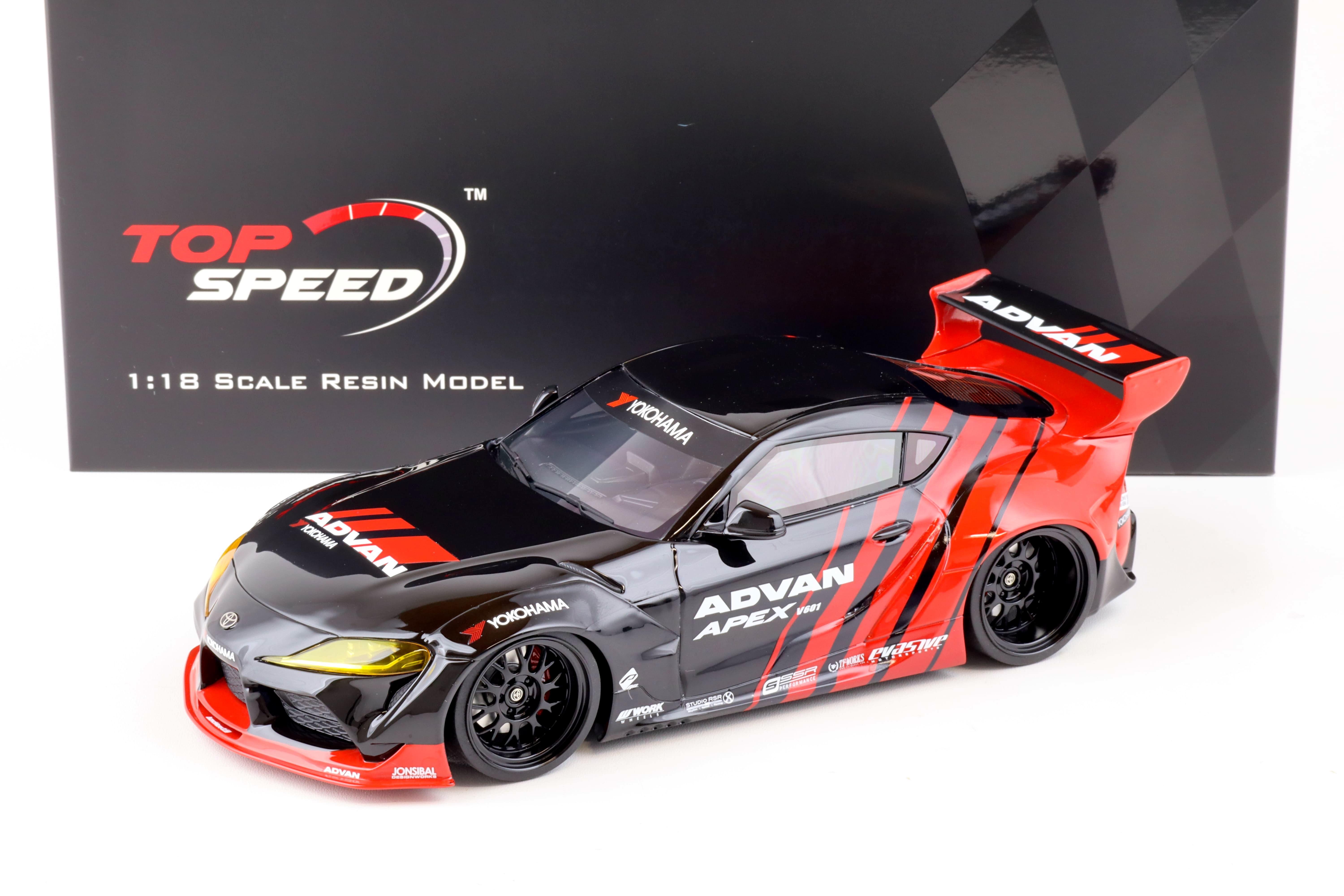 1:18 Top Speed Pandem Toyota GR Supra V1.0 Coupe ADVAN SEMA 2019 TS0358