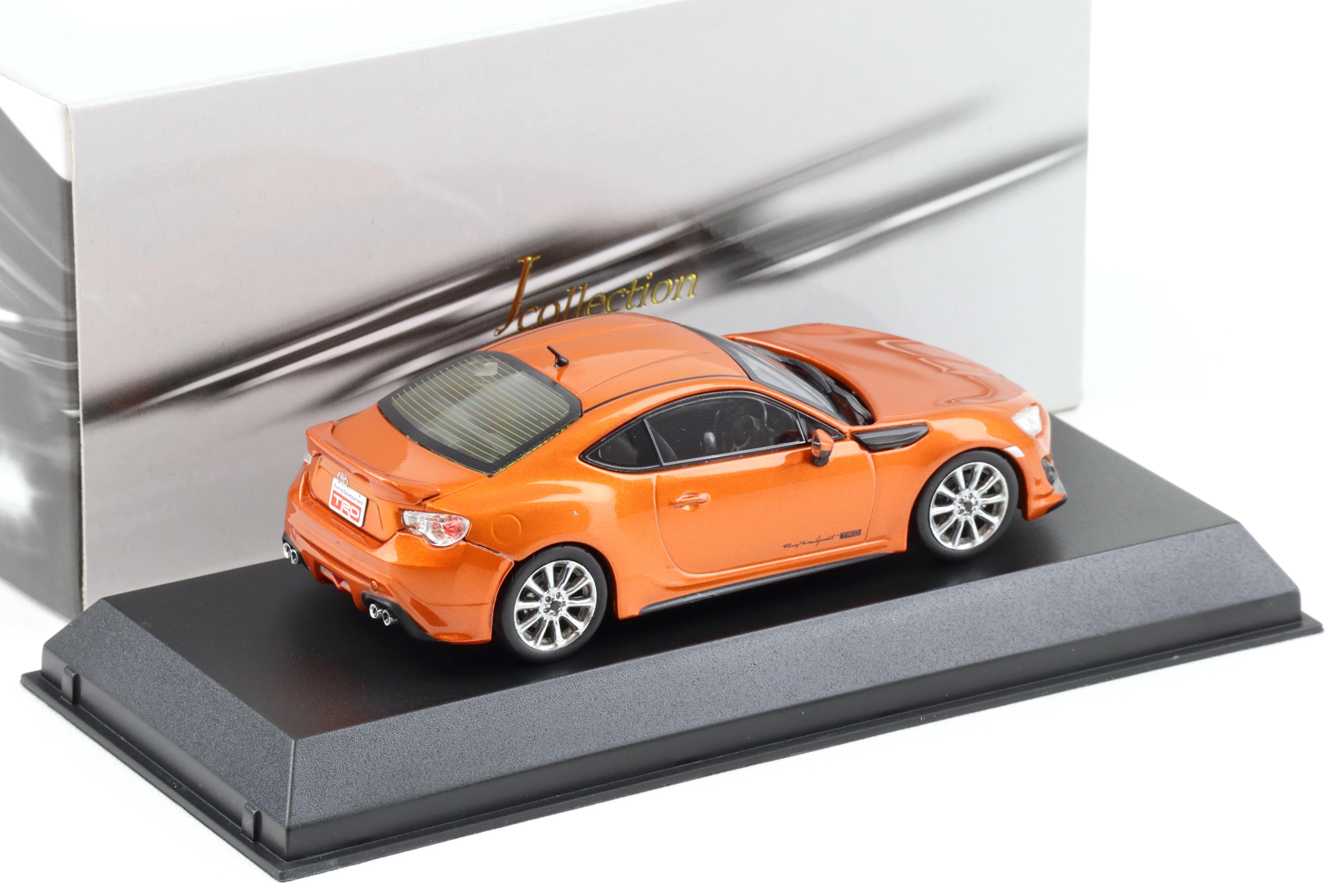 1:43 J-Collection Kyosho Toyota 86 TRD Performance Line orange metallic