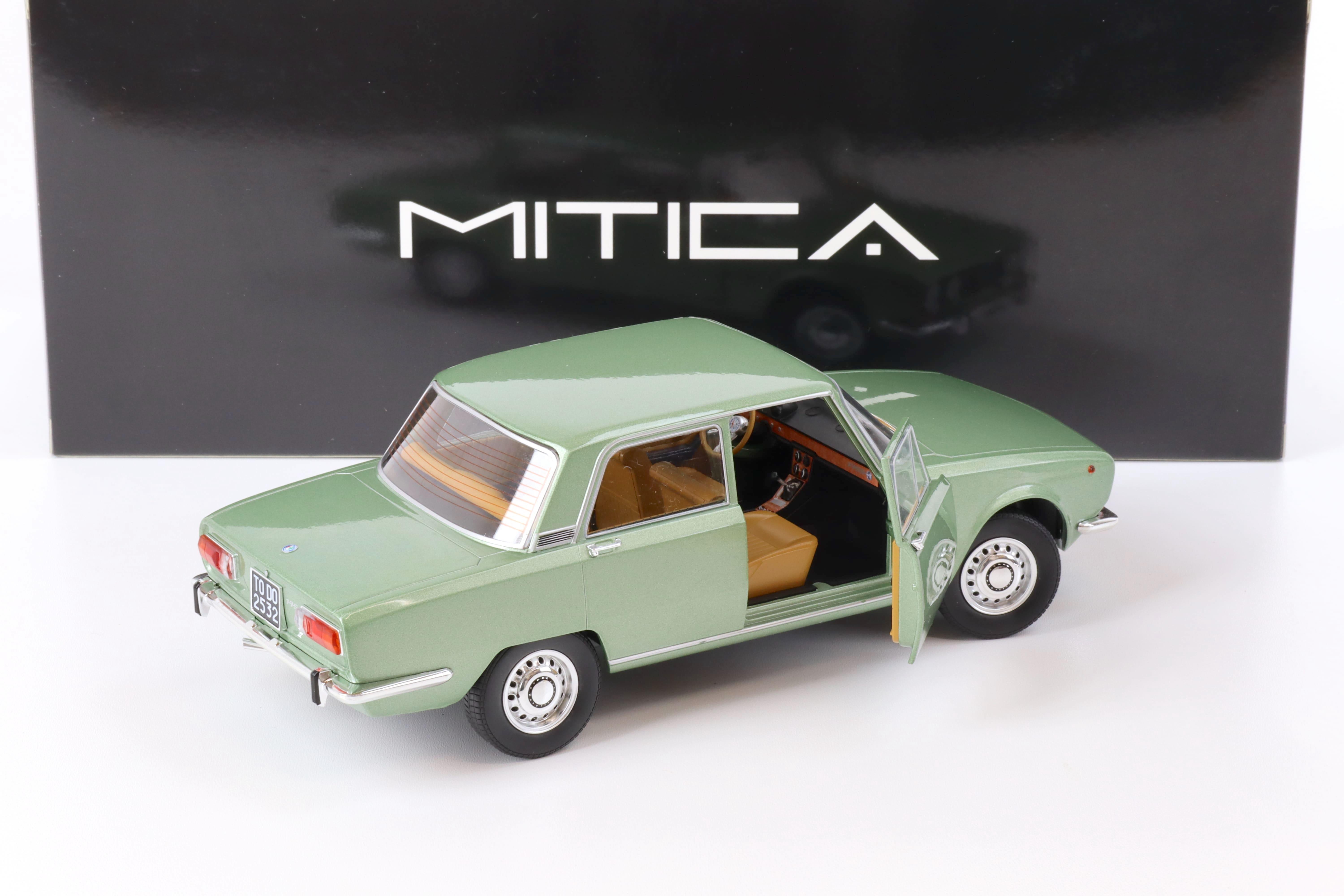 1:18 MITICA 1969 Alfa Romeo 1750 Berlina 2-Series Verde Olive green metallic