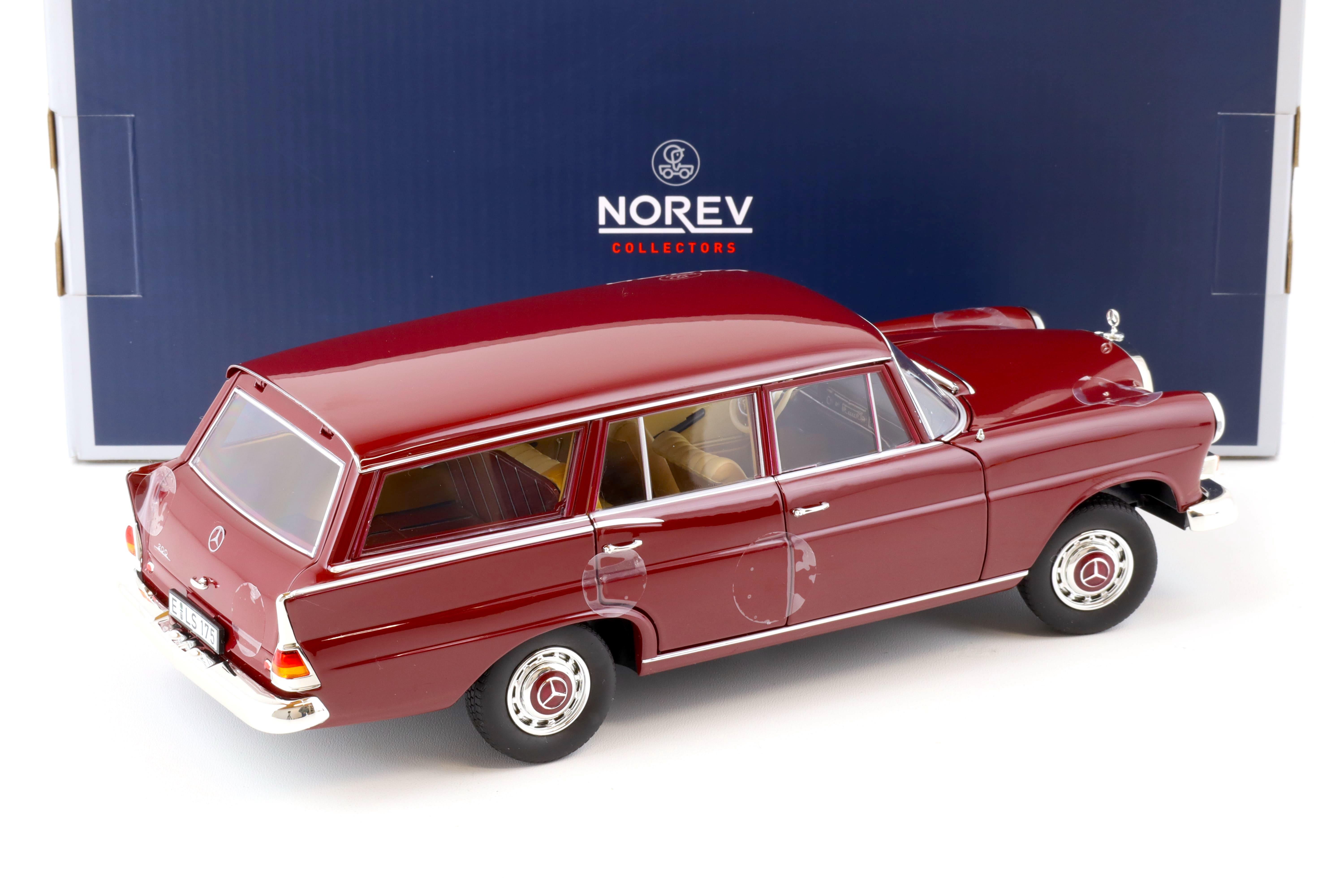 1:18 Norev Mercedes 200 Universal 1966 dark red