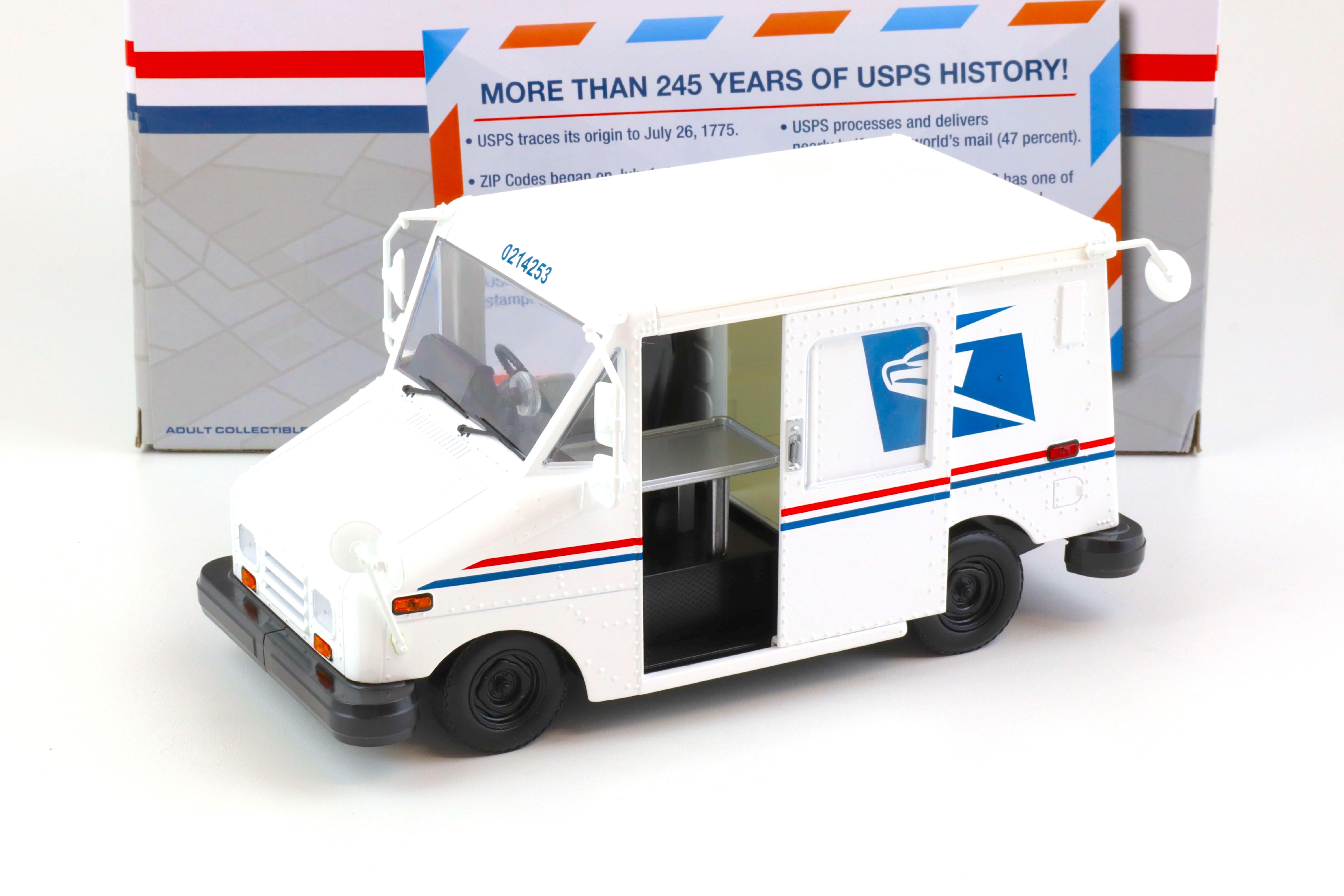 1:18 Greenlight United States Postal Service USPS LLV Delivery Van white