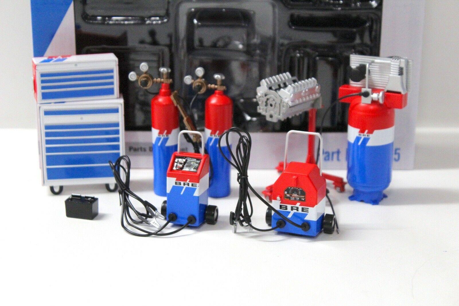 1:18 GMP Brock Racing Enterprises BRE Shop Tool Set #1