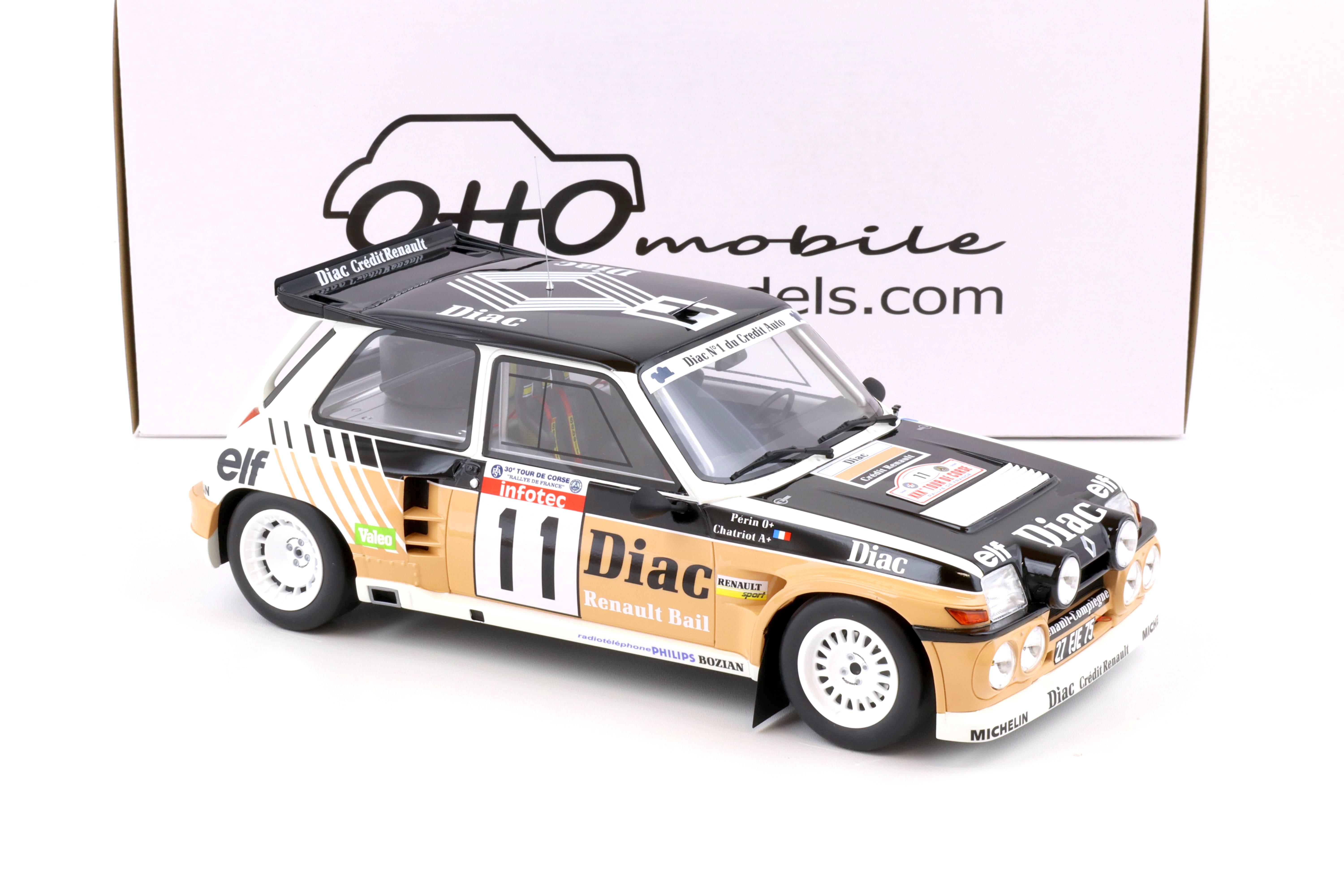 1:12 OTTO mobile G063 Renault Maxi 5 Turbo #11 Rallye Tour de Corse 1986 