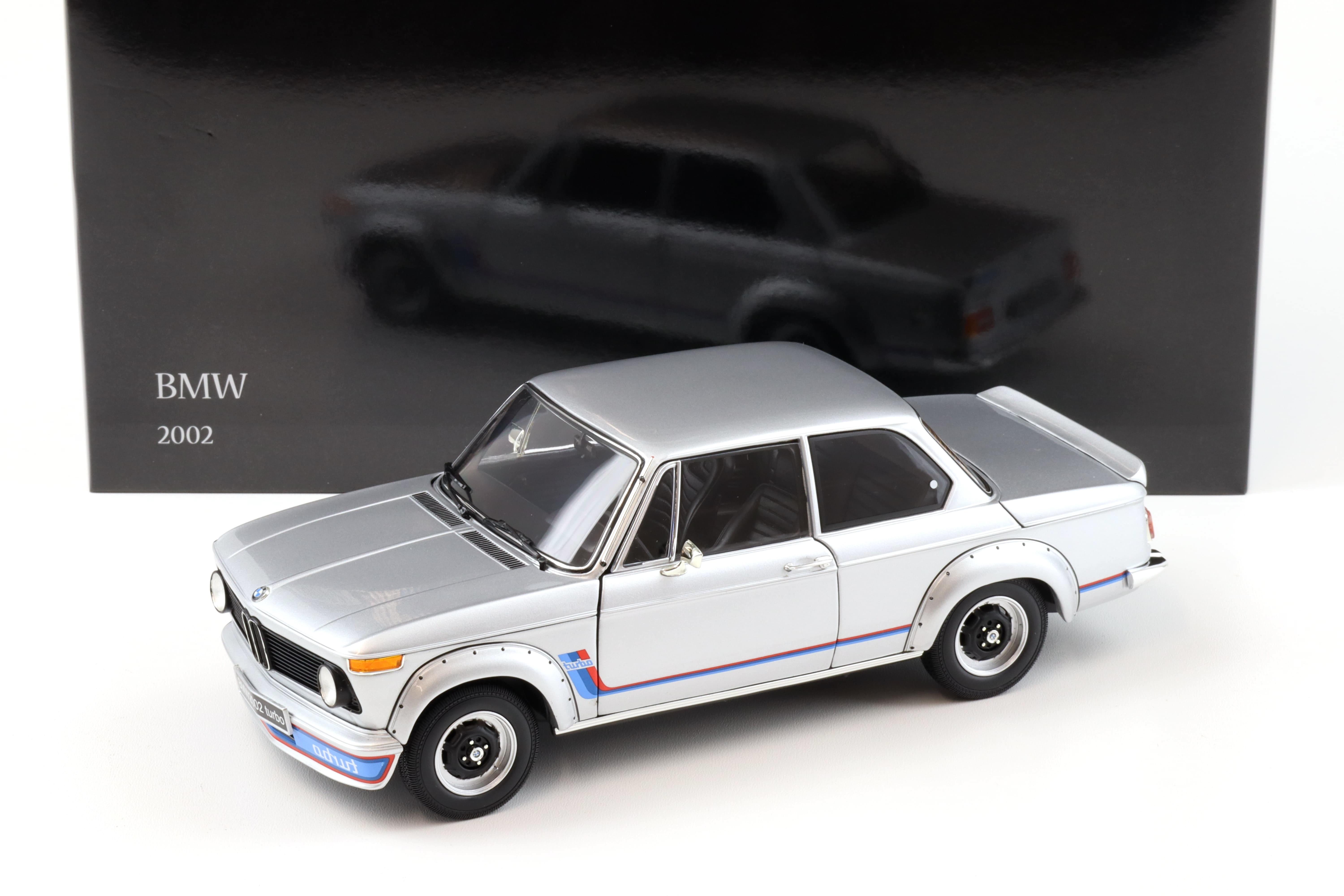 1:18 Kyosho BMW 2002 Turbo 1974 silver 08544S