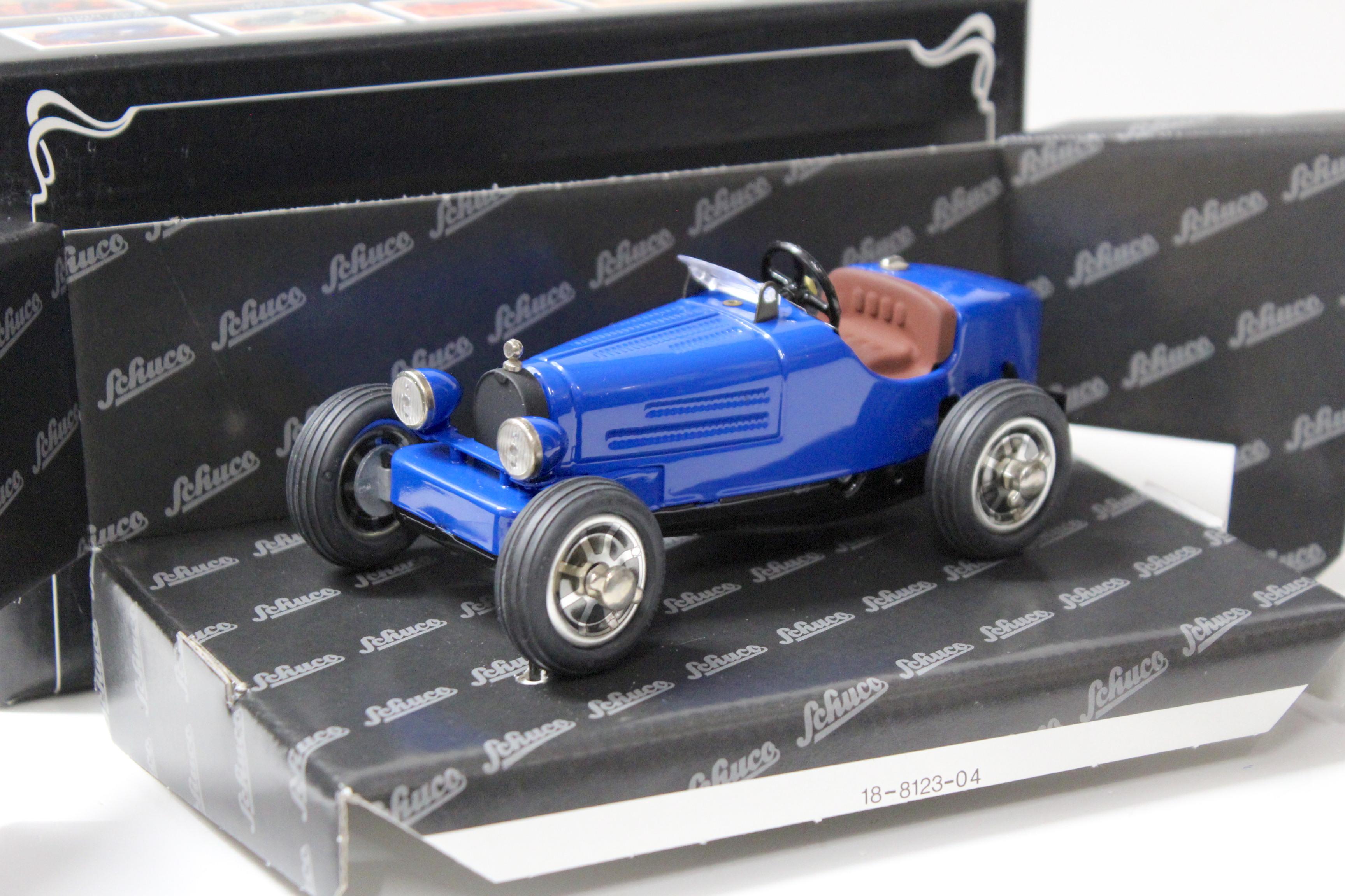 Schuco-Classic 01740 Studio IV Bugatti T35 blue