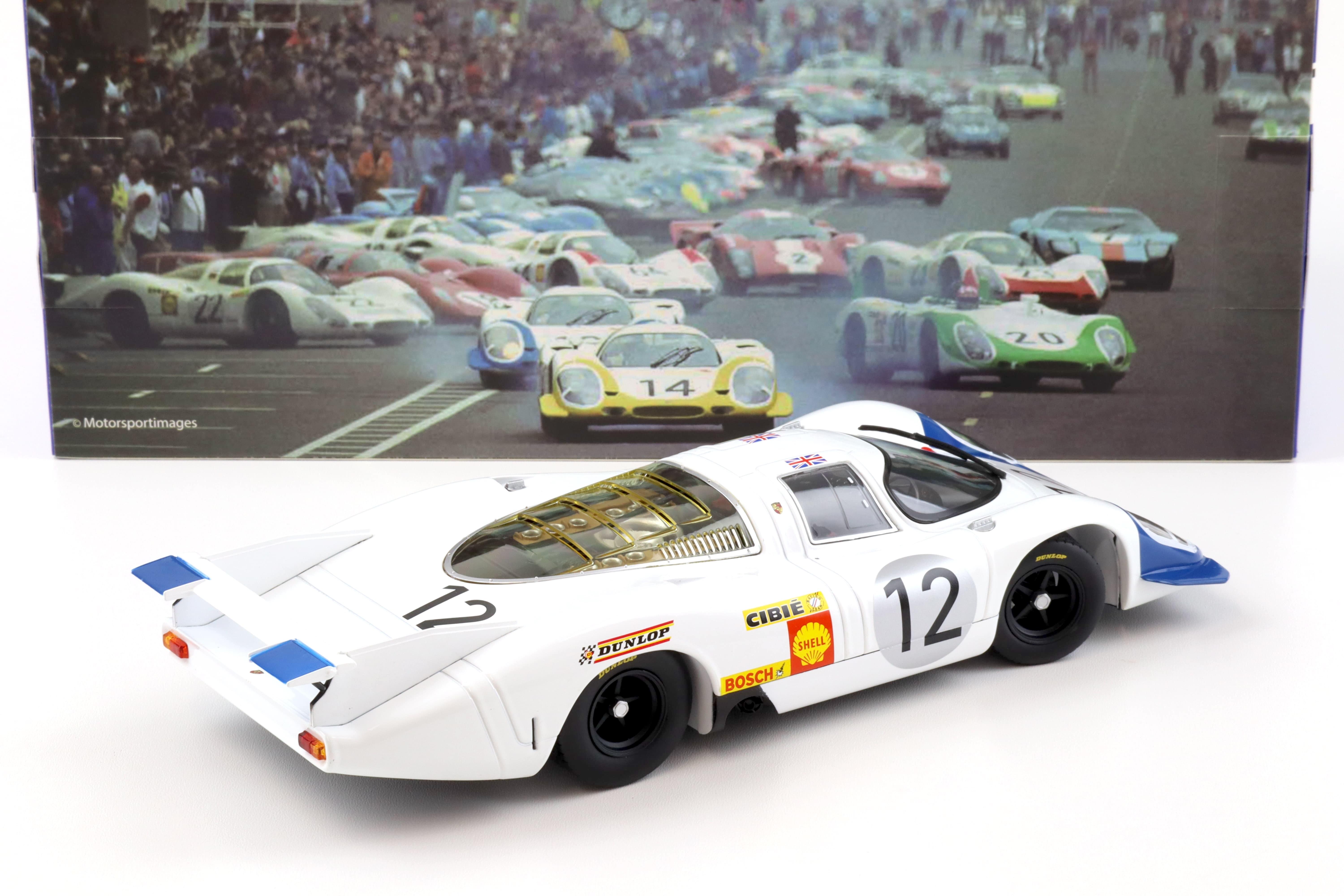 1:18 WERK83 Porsche 917 LH 24h Le Mans 1969 Elford/ Attwood #12