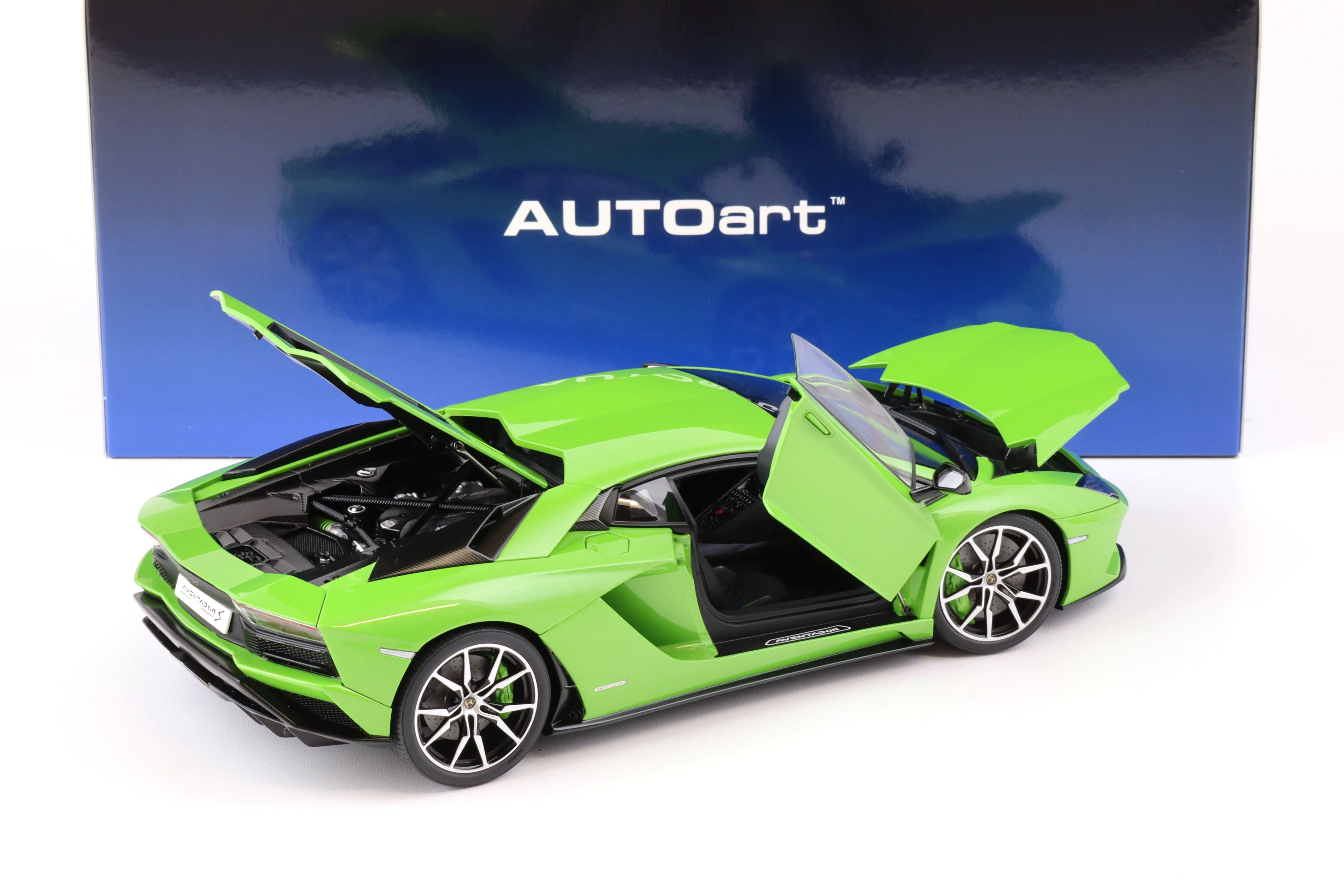 1:18 AUTOart Lamborghini Aventador S Verde mantis/ pearl green 79133